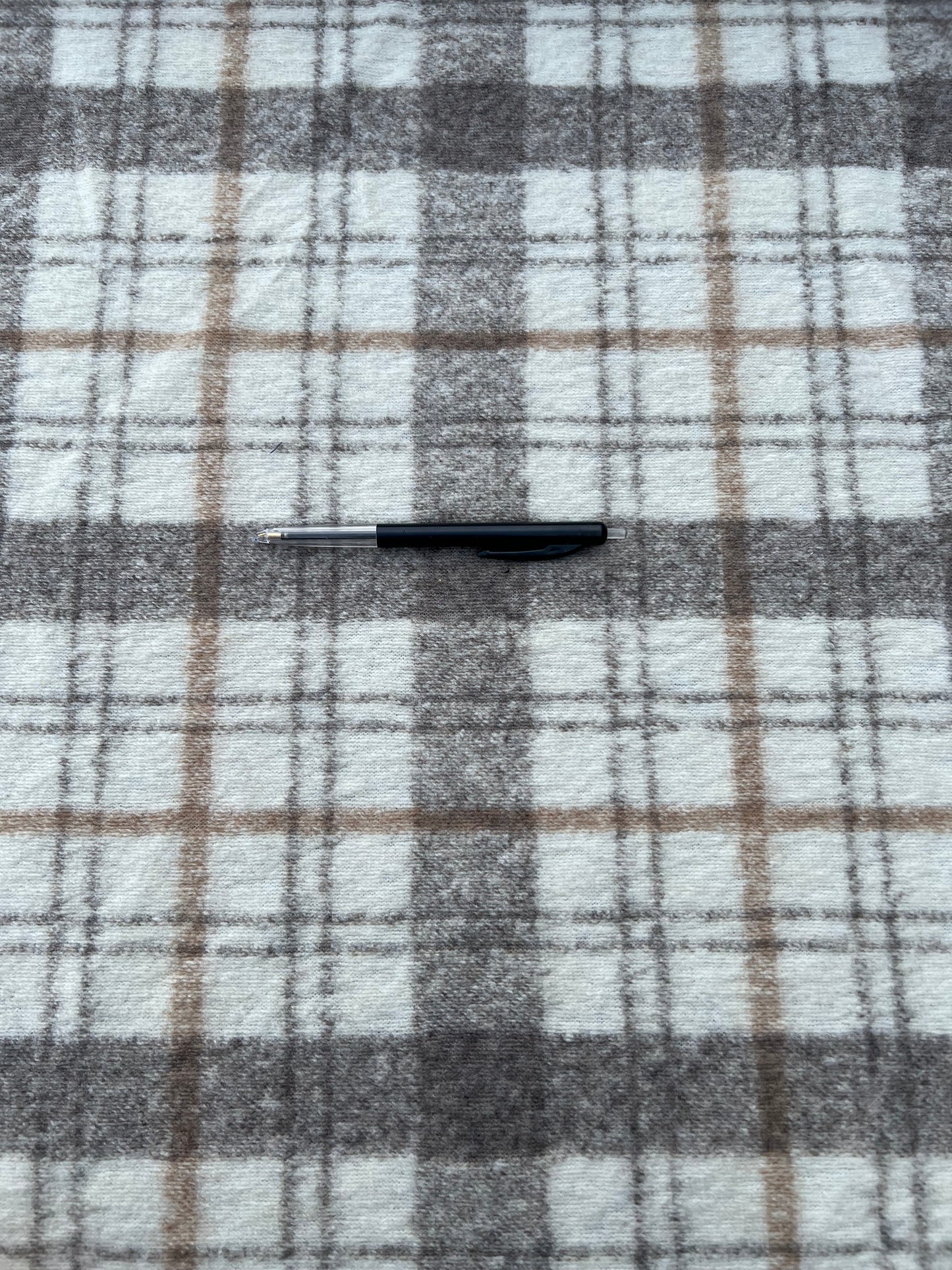 Gustave 016 wool beige check