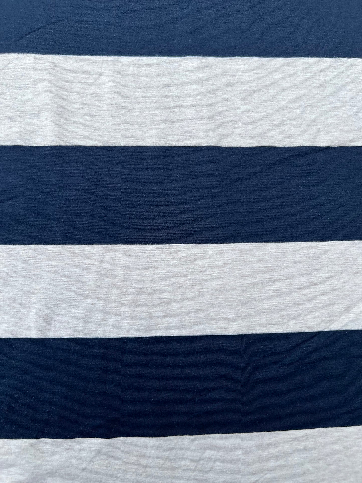 Fiona 015 slub jersey stripes ecru/navy