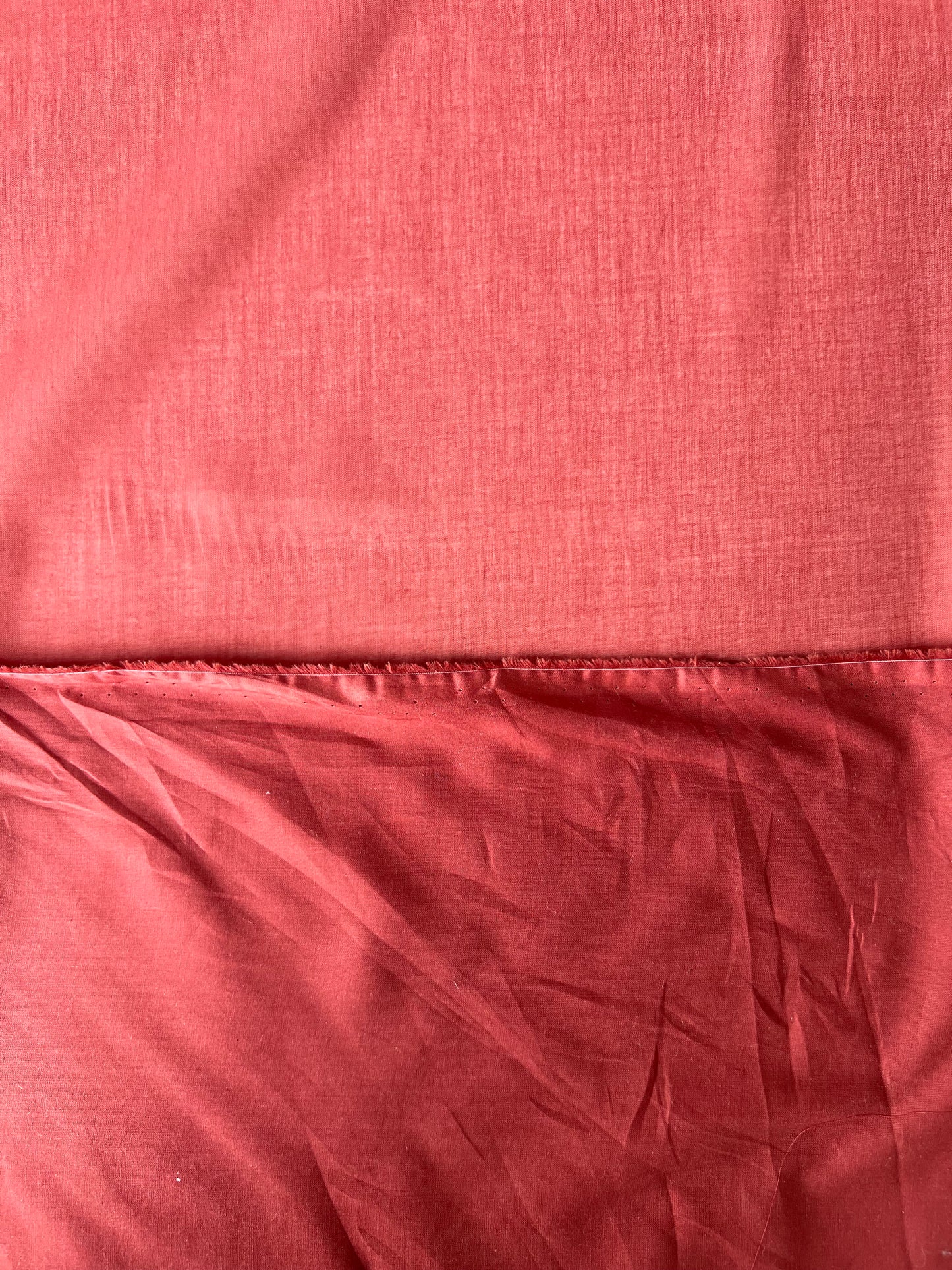 Wallet on diet 001 cotton voile brique