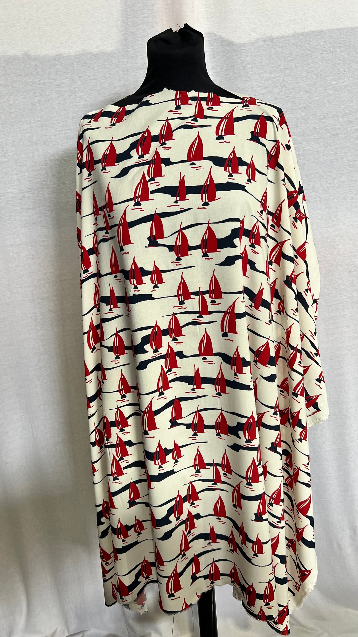 LC D02 ARGENTI #08 viscose with print