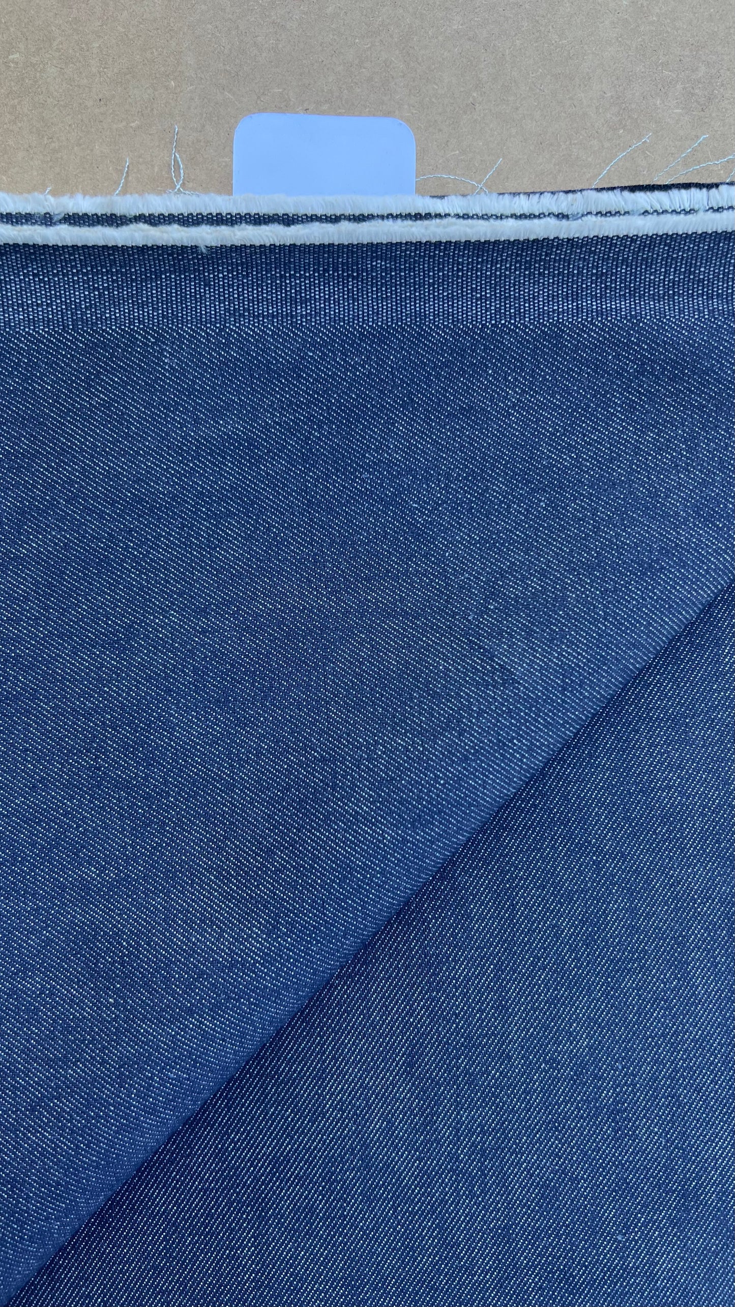 JACOB 1062 midweight twill denim dark indigo no stretch