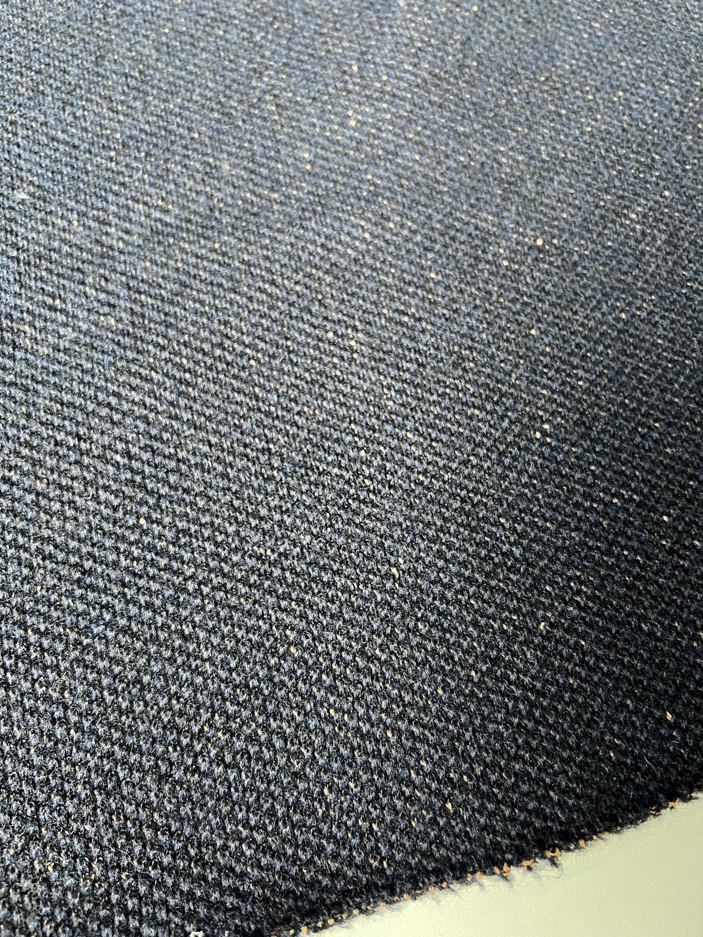 Wallet in diet 054 heavy wool tweed navy