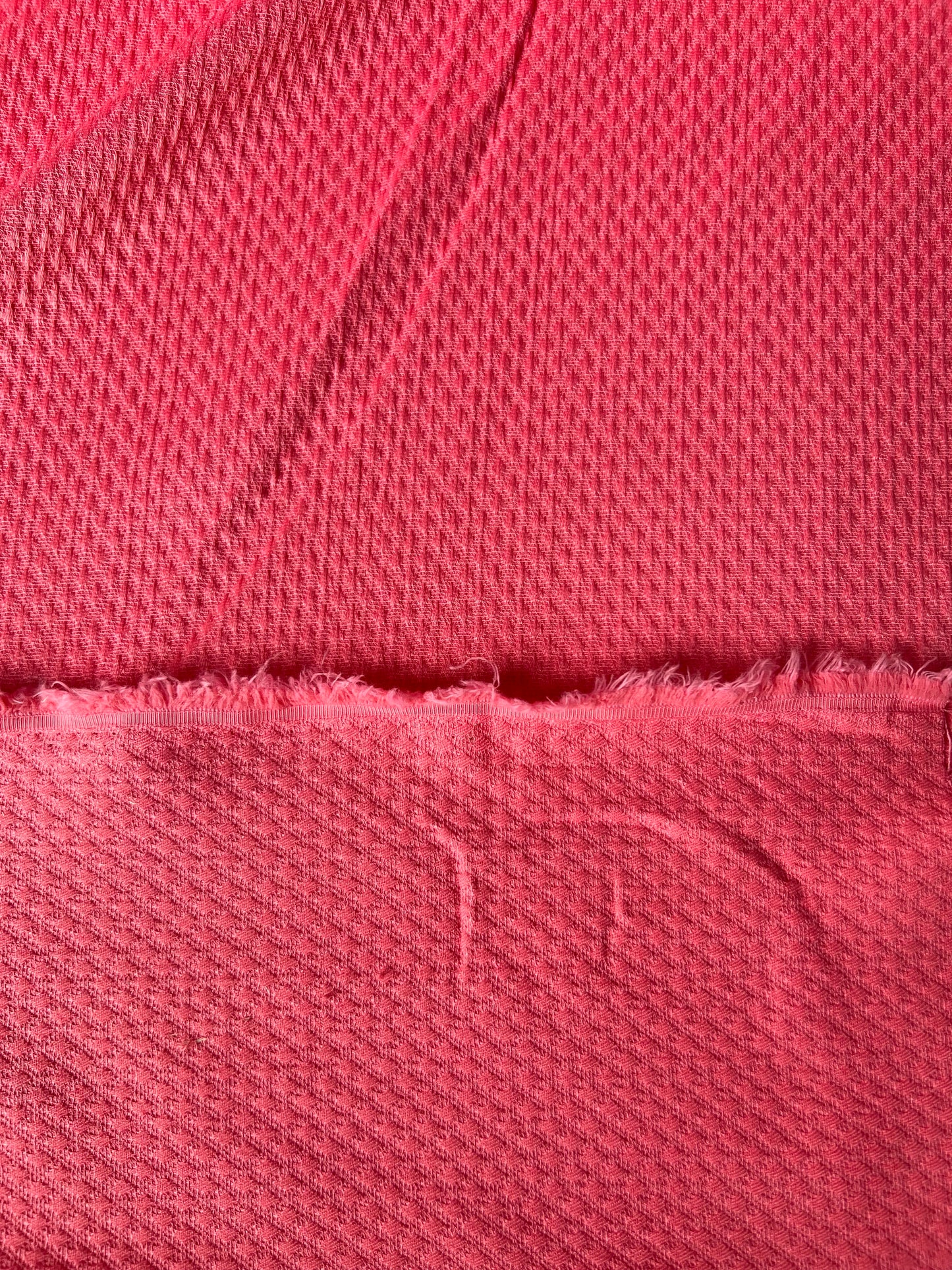 Wallet on diet 038 cotton stretch jacquard pink matelassé