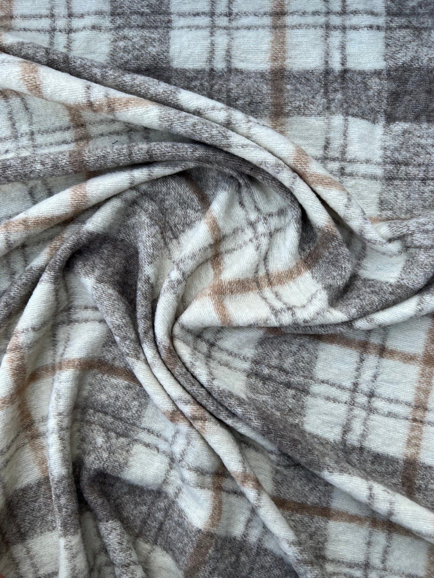Gustave 016 wool beige check