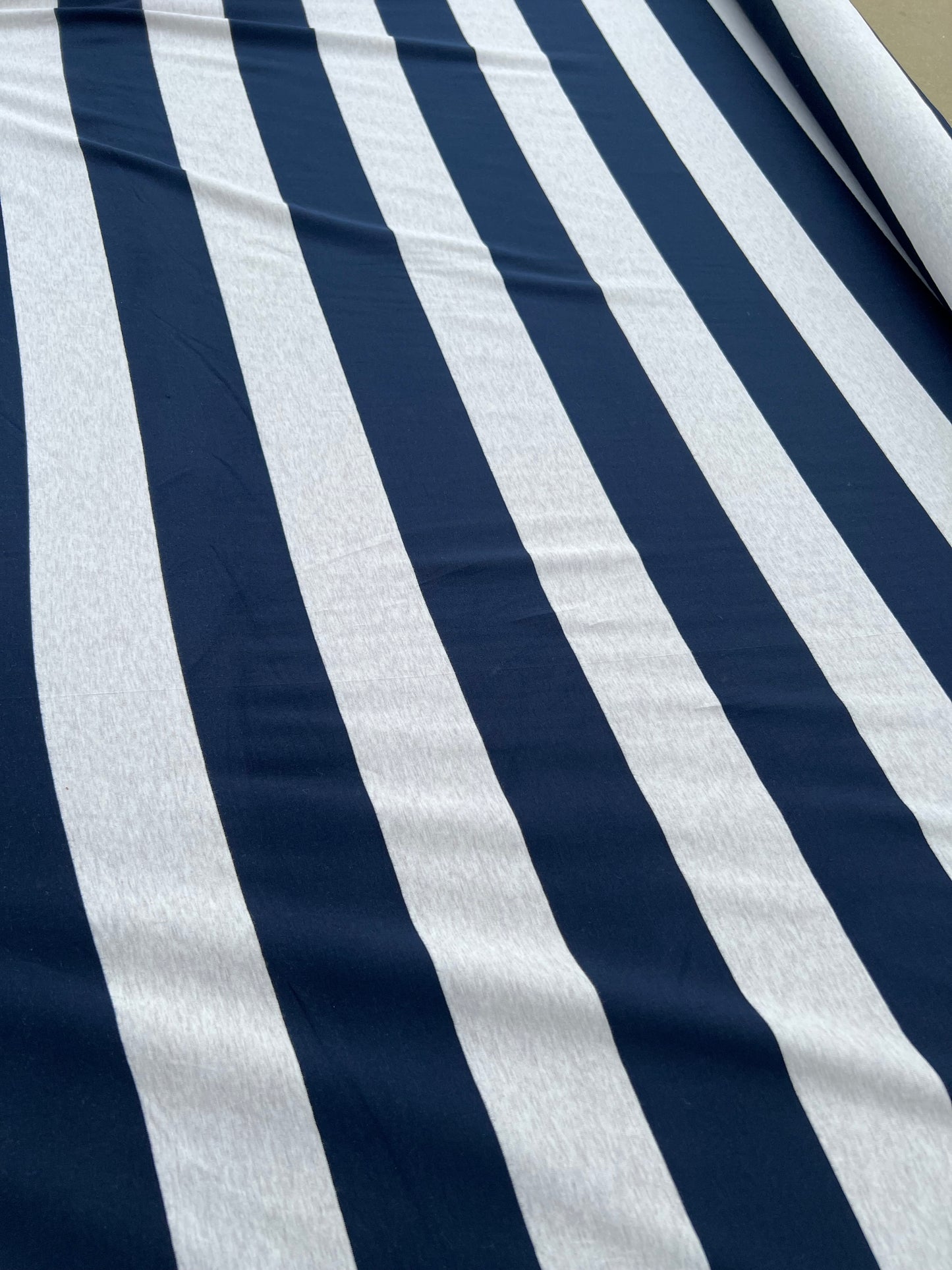 Fiona 015 slub jersey stripes ecru/navy