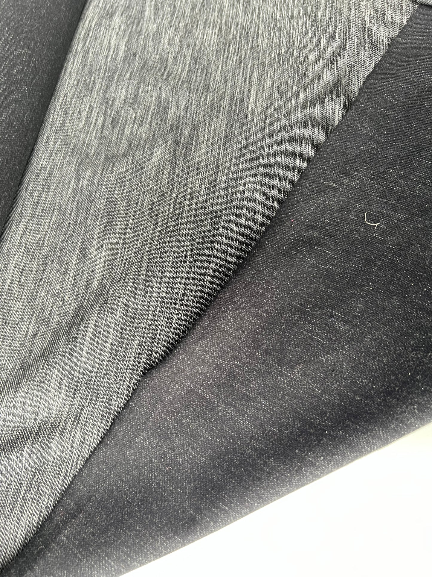 Wallet on diet 017 jersey jacquard black grey chiné design