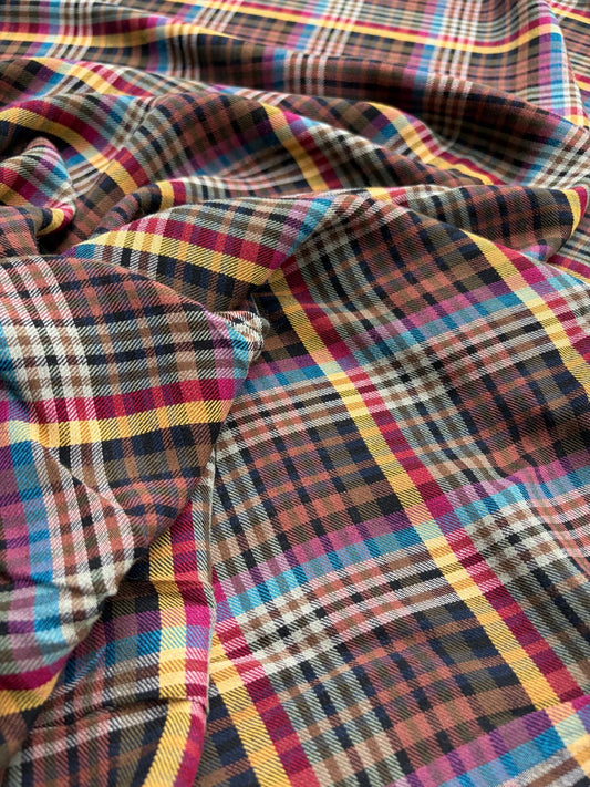 DANTE 048 cotton check multicolore