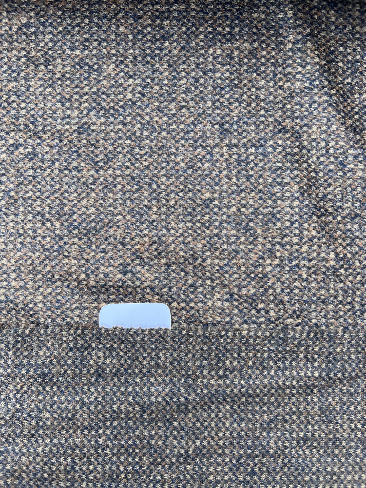 Gustave 007 Wool jersey small tweed brown/beige/blue