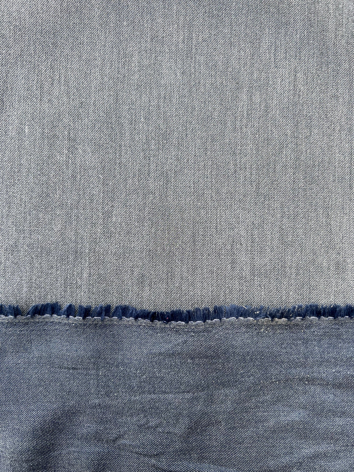 Fiona 007 Cotton twill jeans look navy grey melange