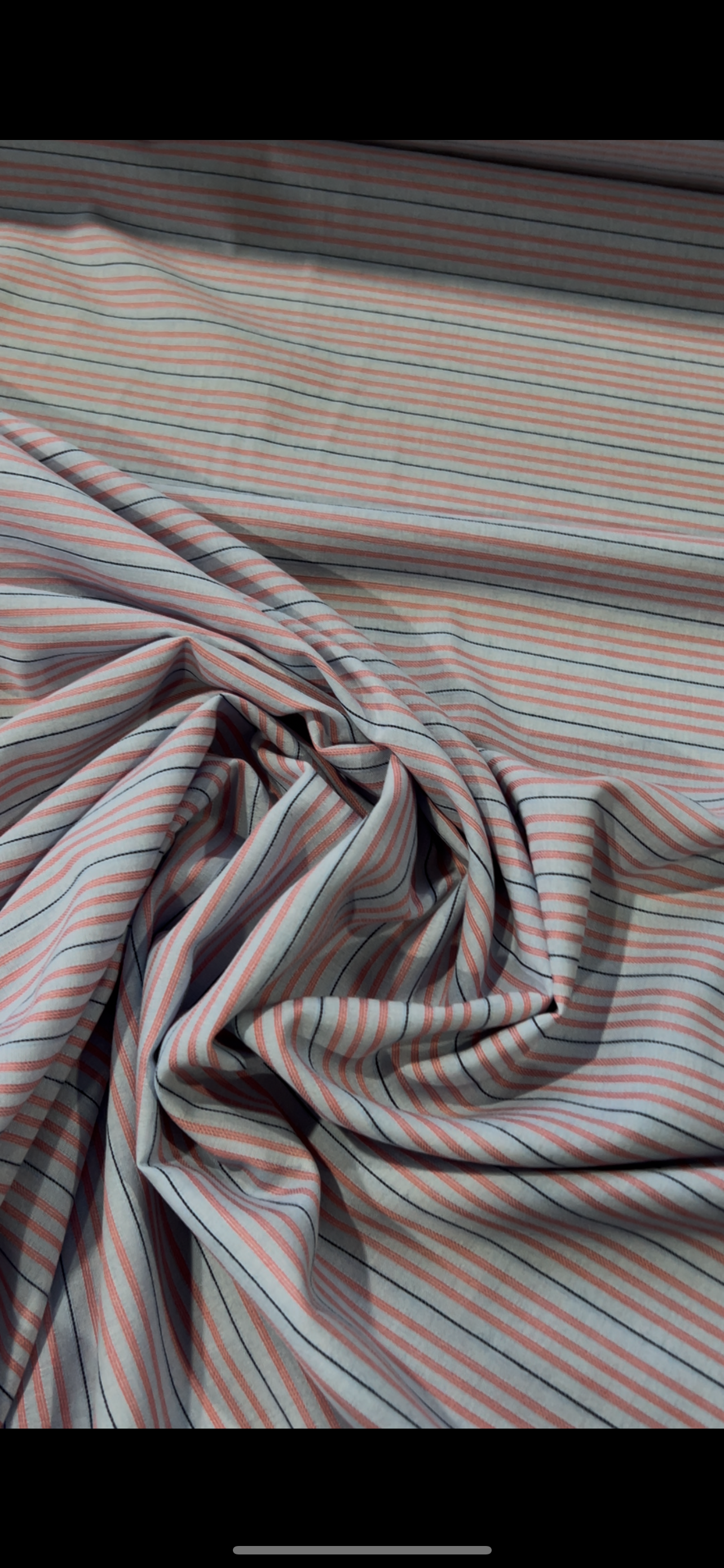 H01 NIKOS 016 woven cotton stripes baby blue/pink