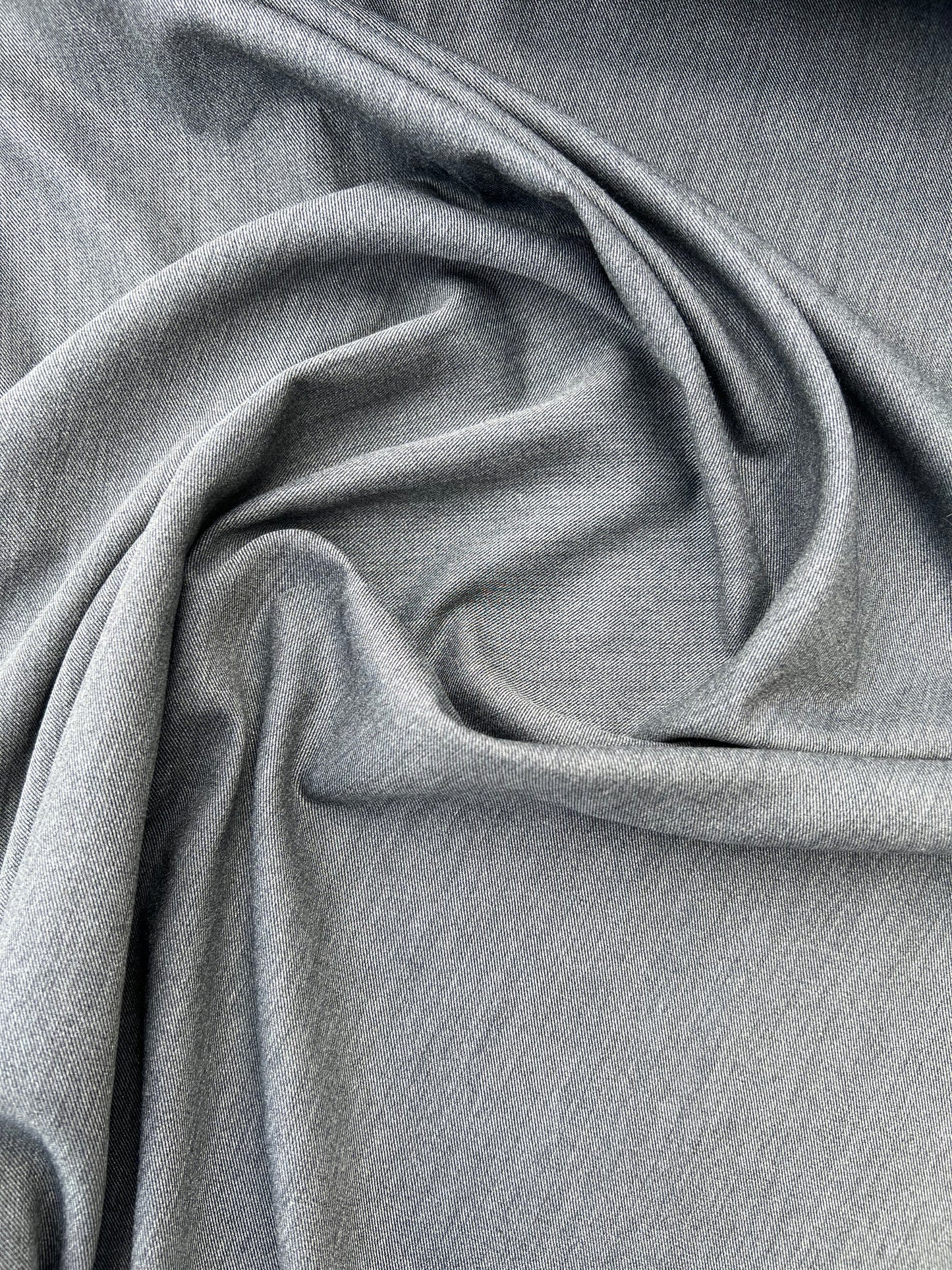 Fiona 007 Cotton twill jeans look navy grey melange