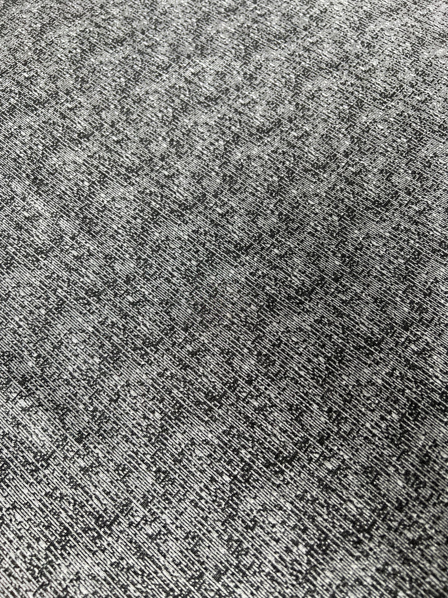 Wallet in diet 016 jersey jacquard structured black grey