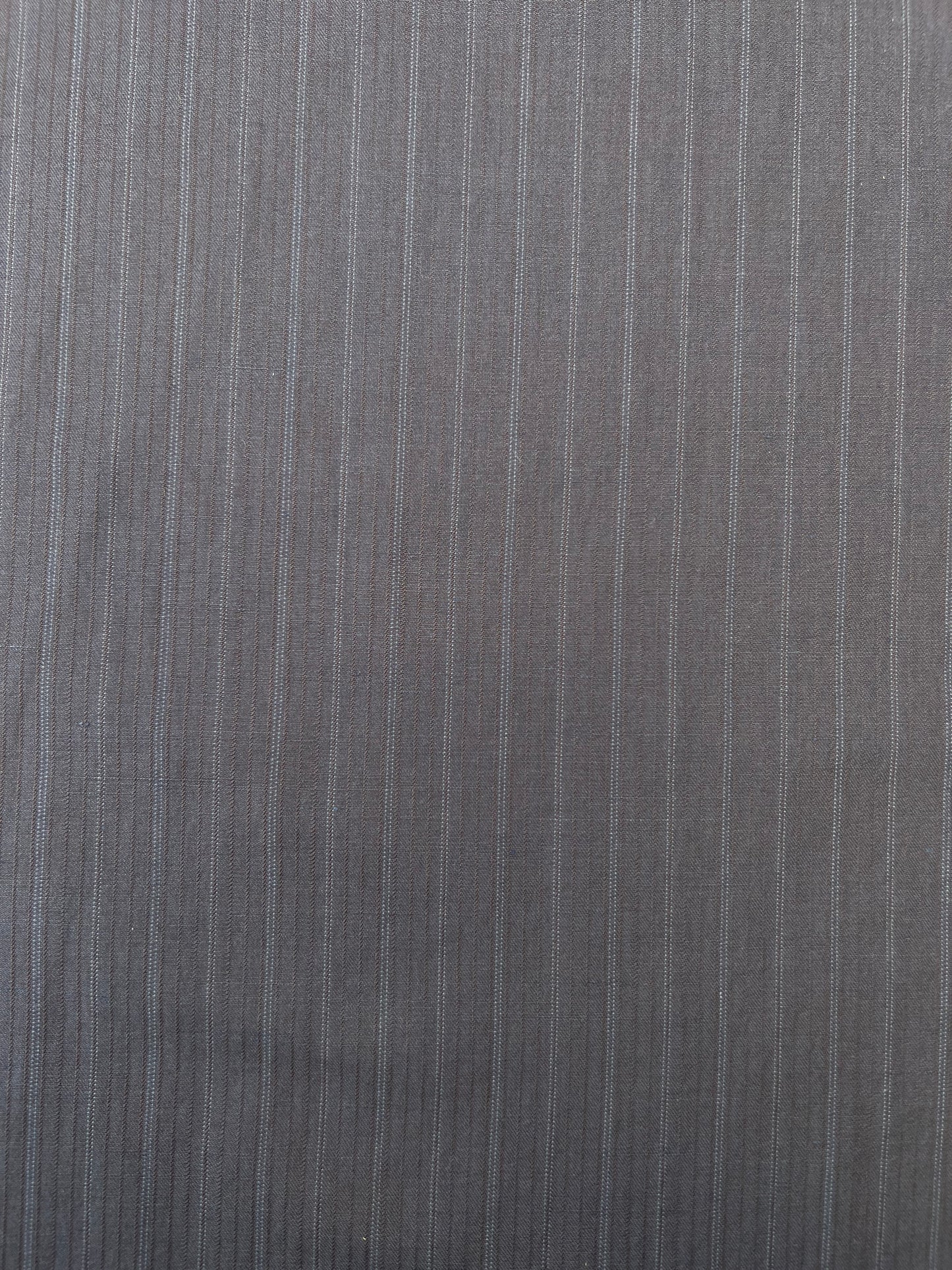 Fiona 023 heavy cotton brown with fine stripes
