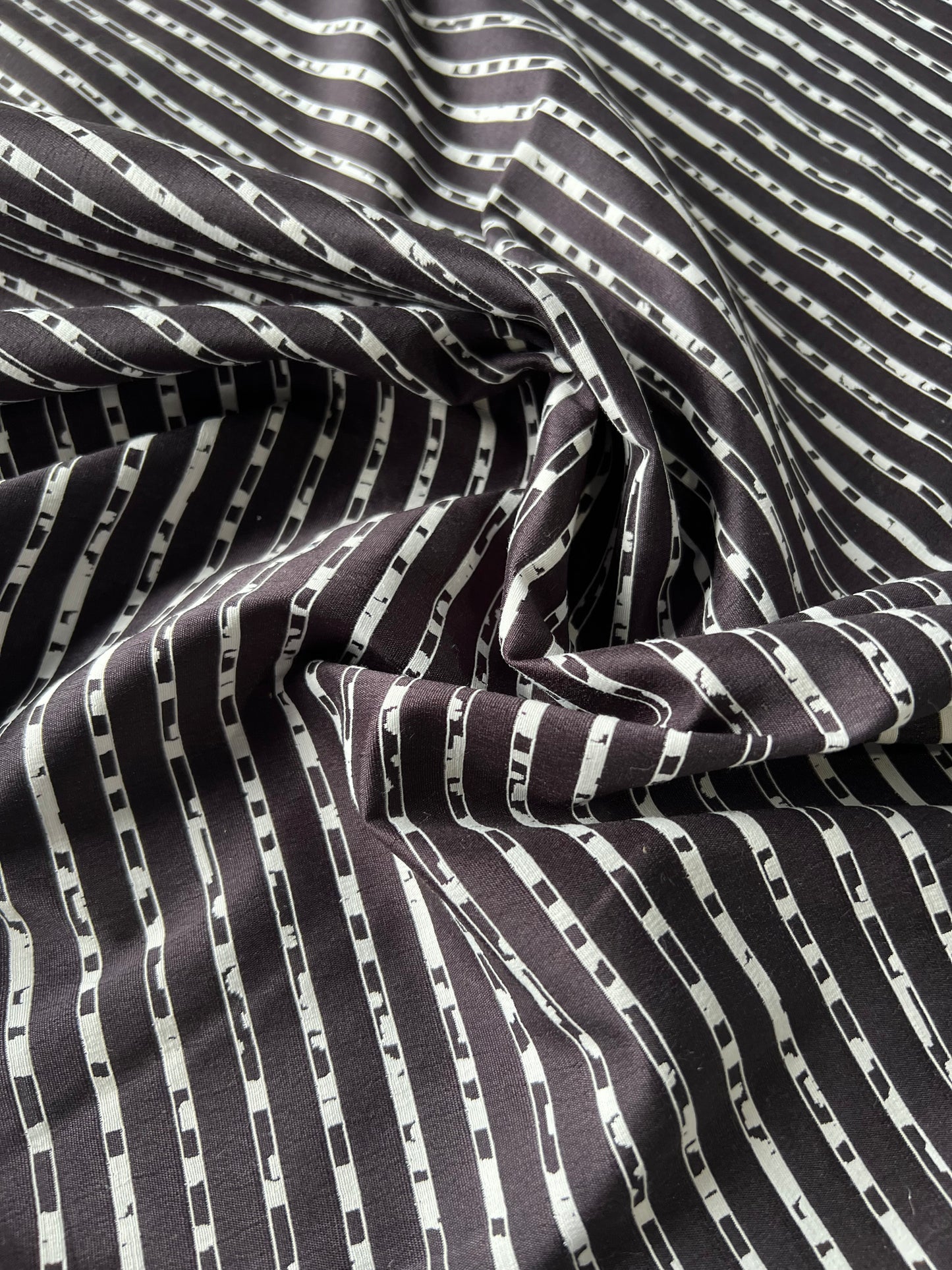 Wallet on diet 029 cotton stretch jacquard black /white