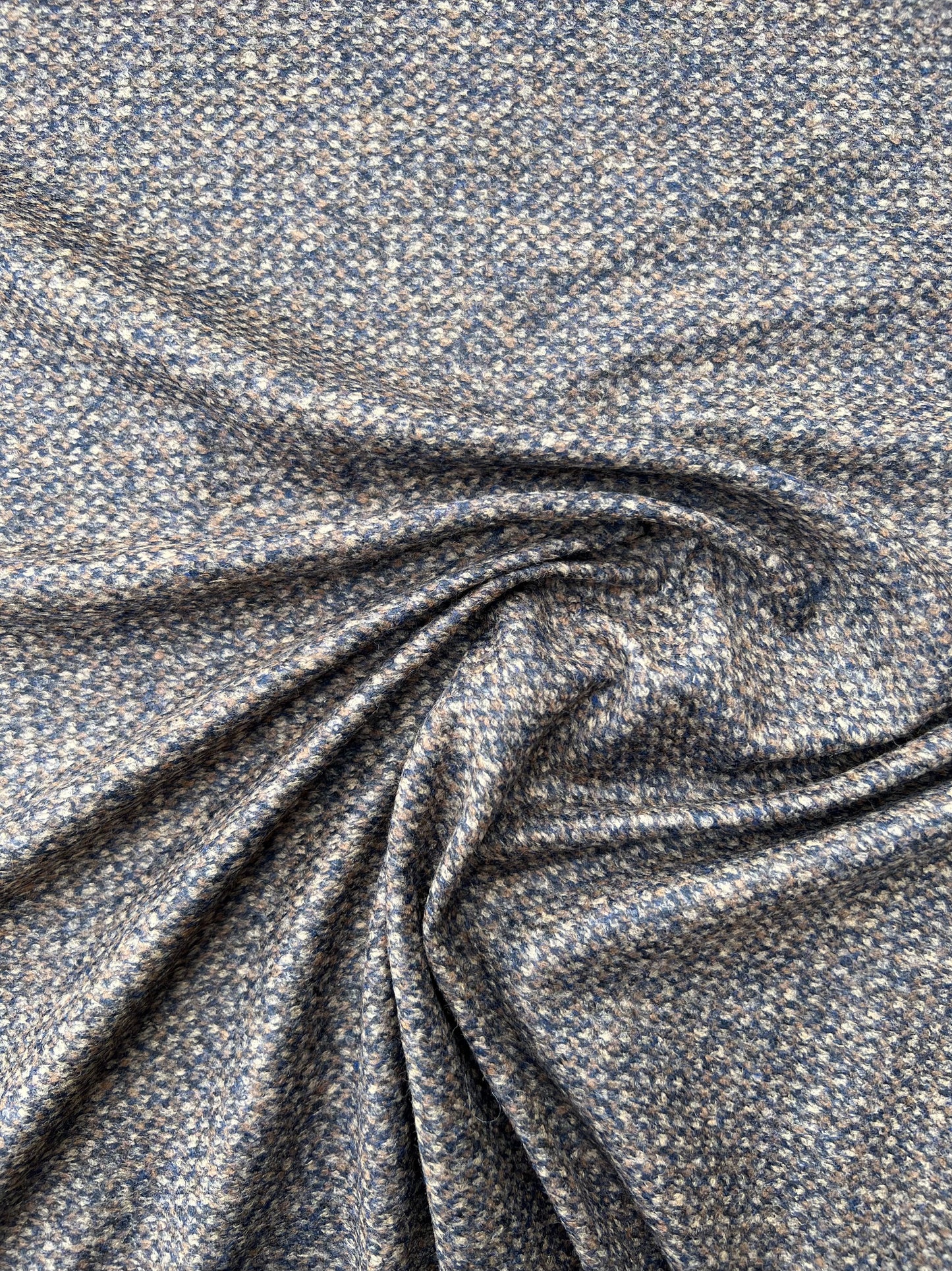 Gustave 007 Wool jersey small tweed brown/beige/blue