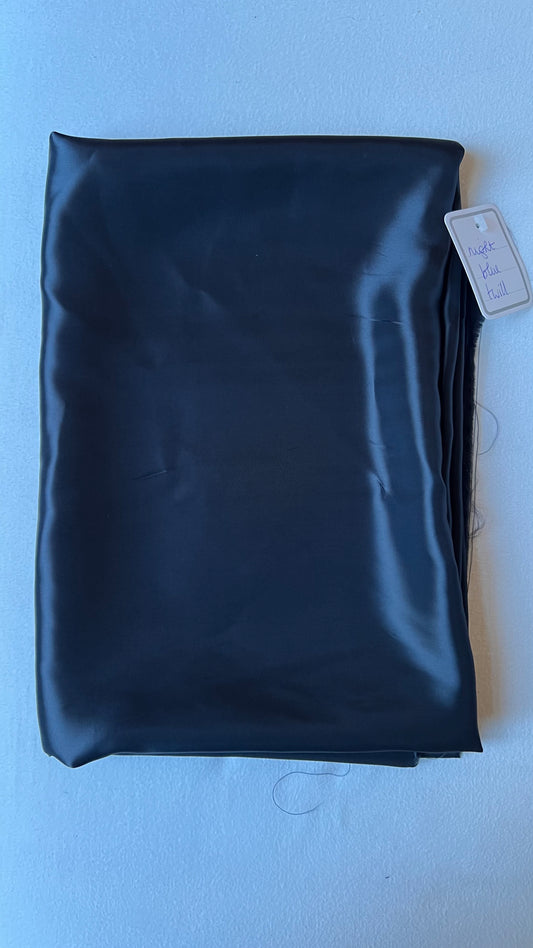 Lining twill night blue