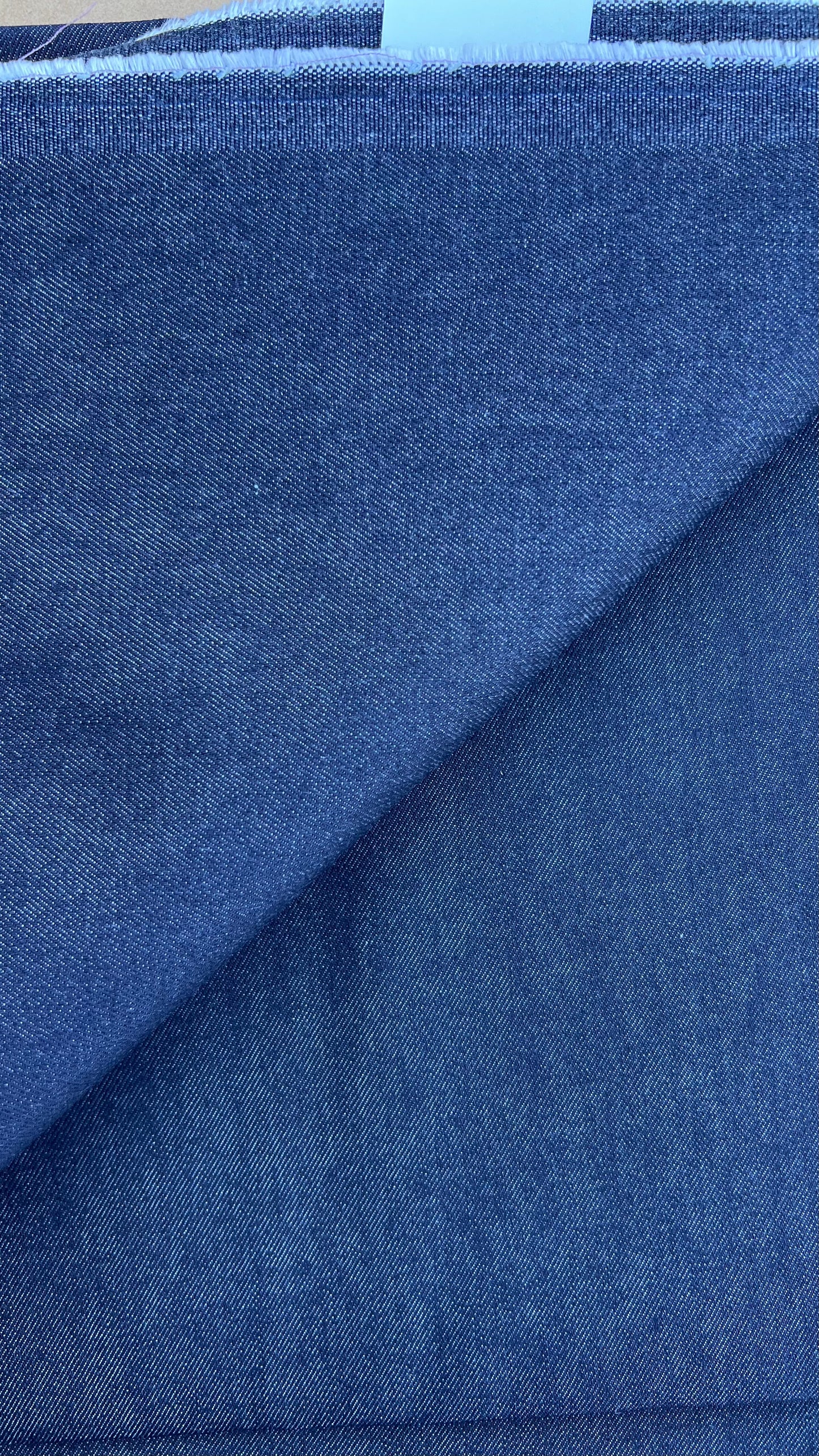 JACOB 1048 heavy twill denim dark indigo no stretch