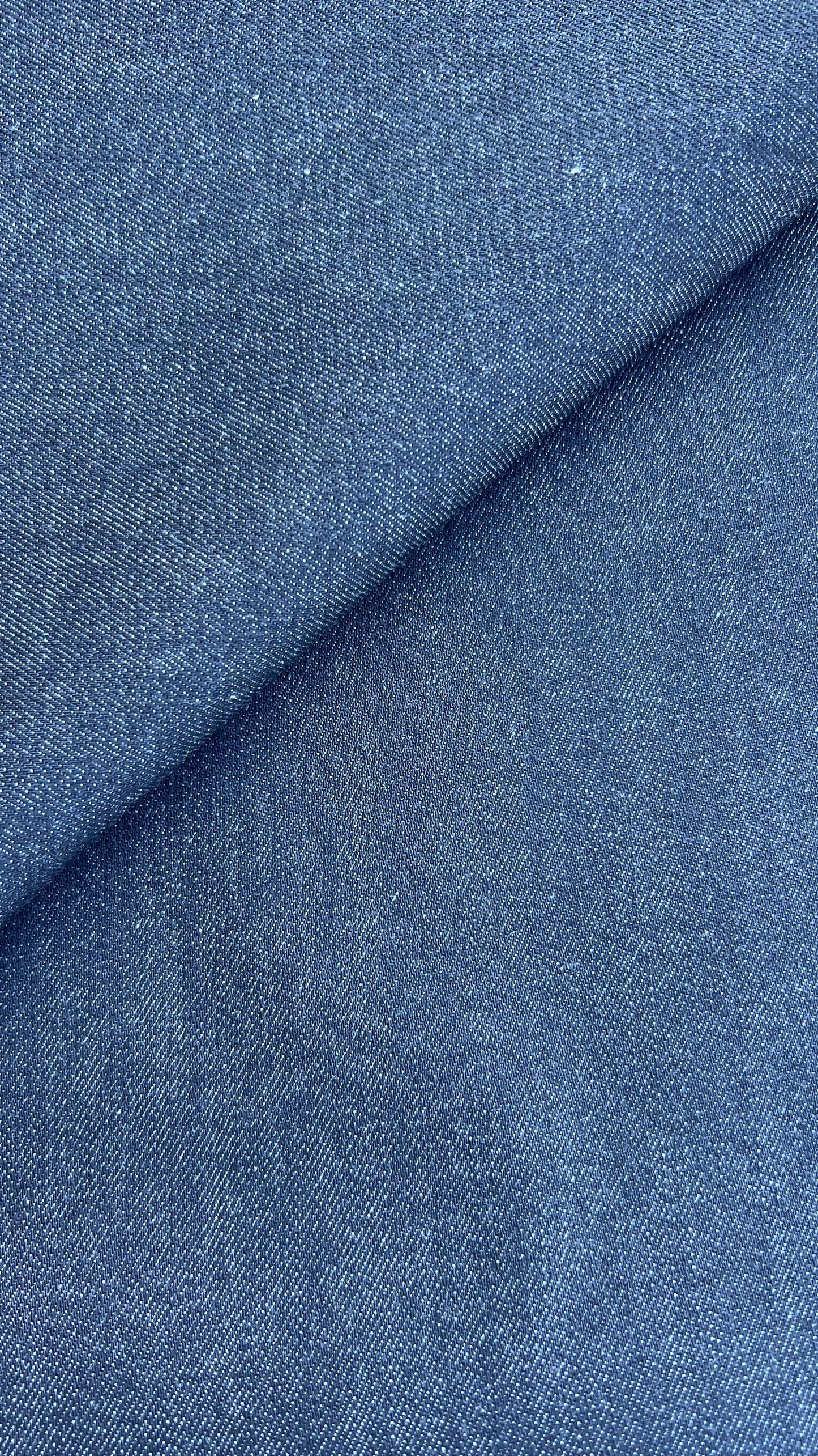 JACOB 1061 heavy twill denim black blue no stretch
