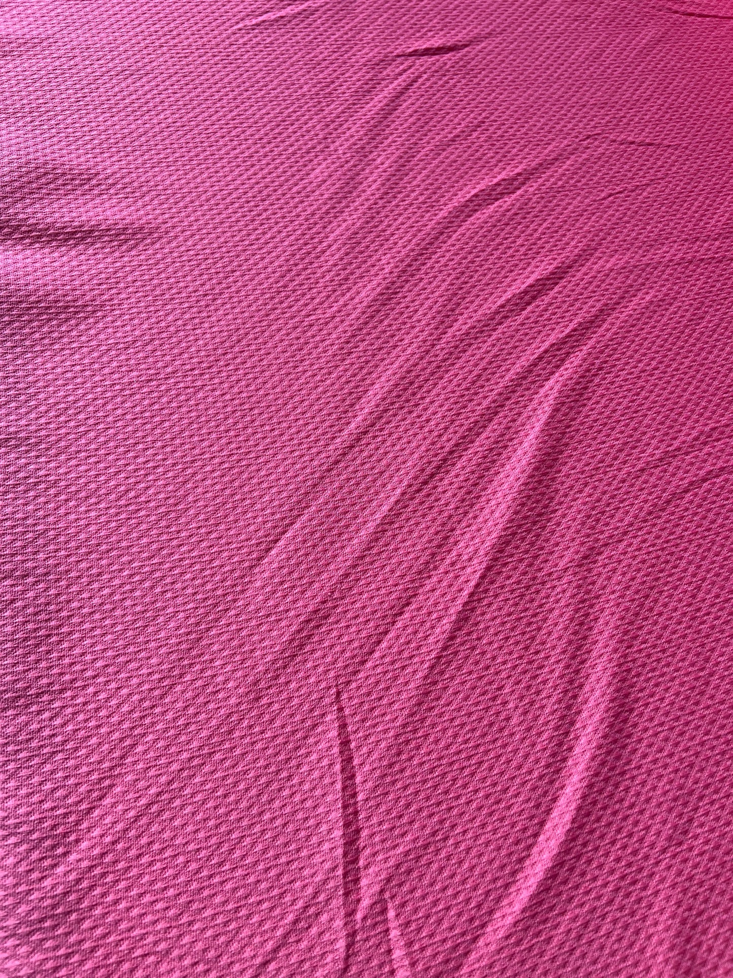 Wallet on diet 038 cotton stretch jacquard pink matelassé