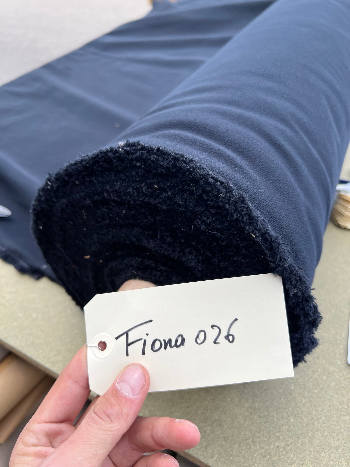 Fiona 026 heavy canvas navy