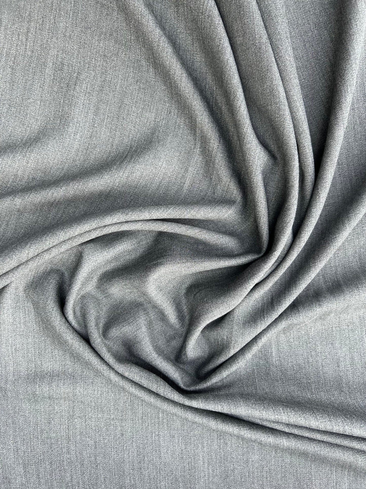 Fiona 008 Cotton twill jeans look grey écru melange