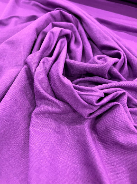Enrique 023 viscose drape plum