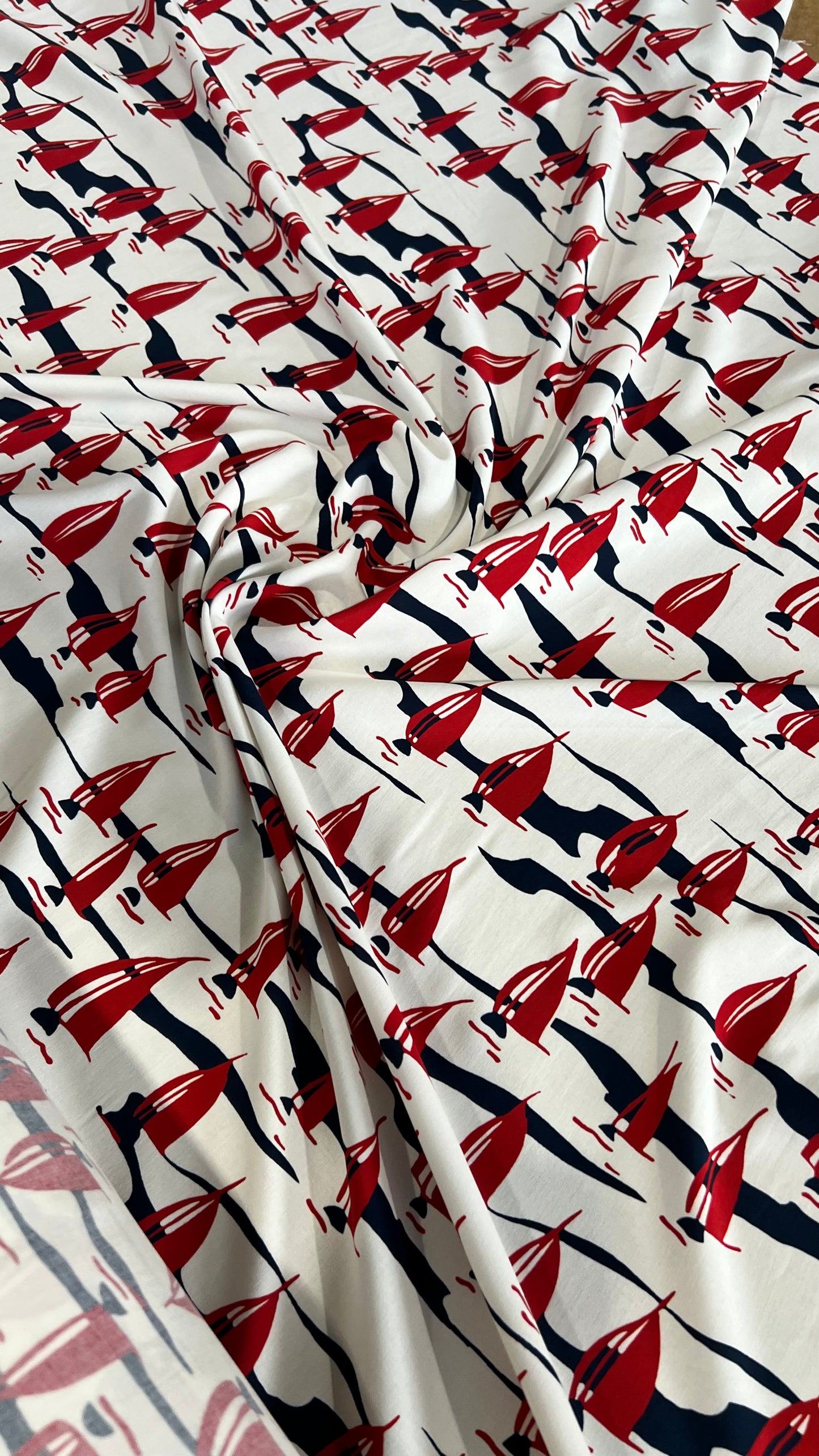 LC D02 ARGENTI #08 viscose with print