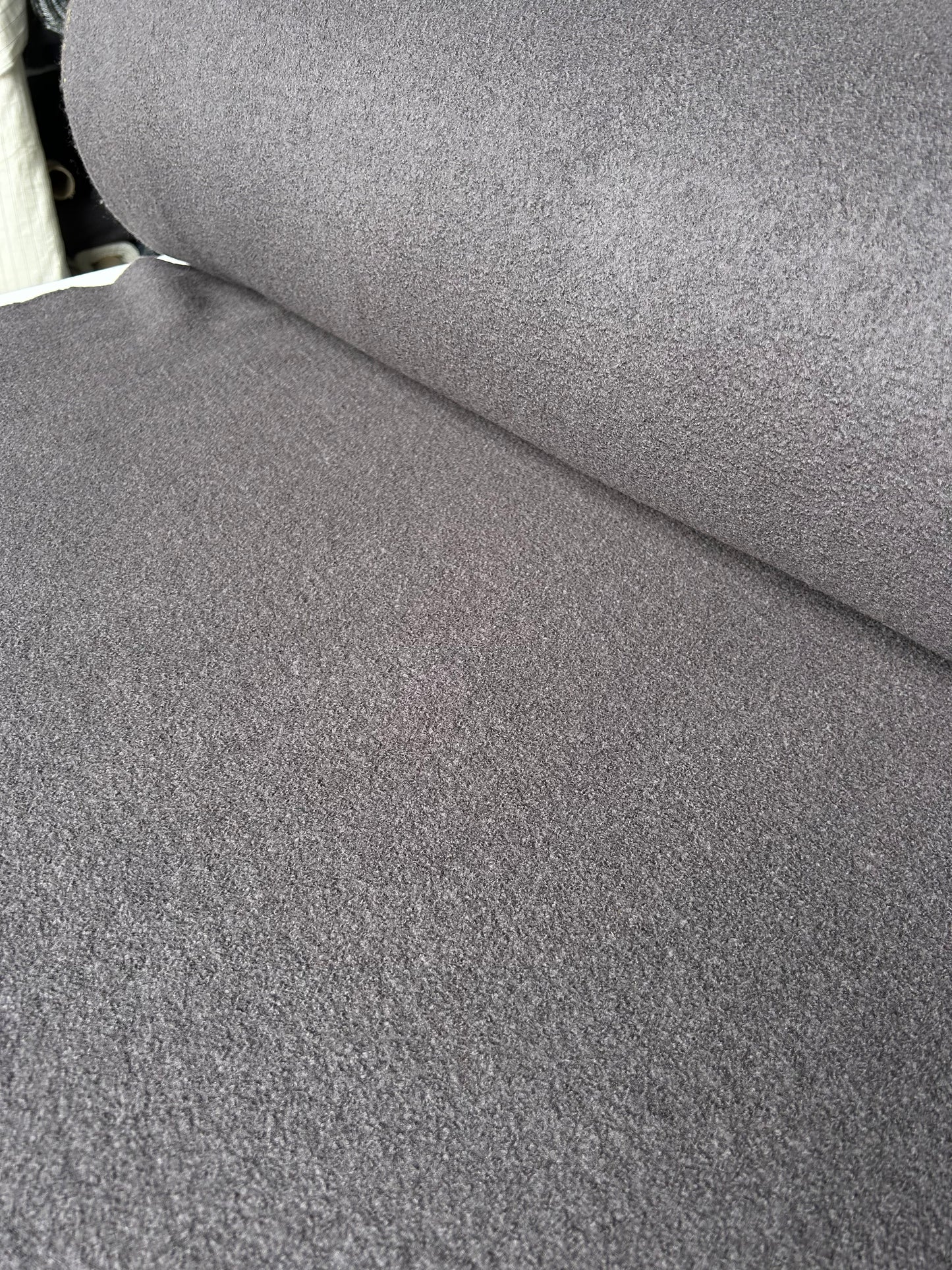 LISA 080 boiled wool dark brown