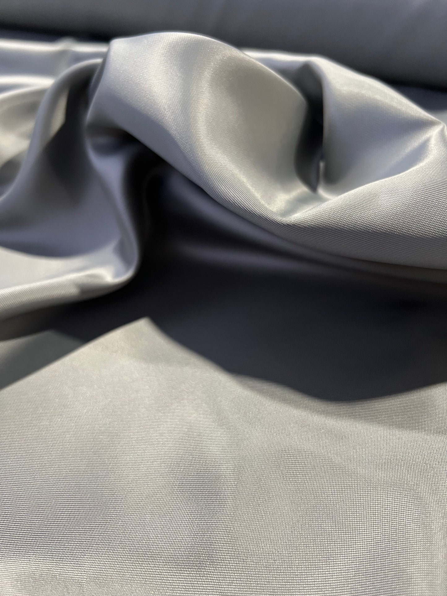 Lining twill silver grey