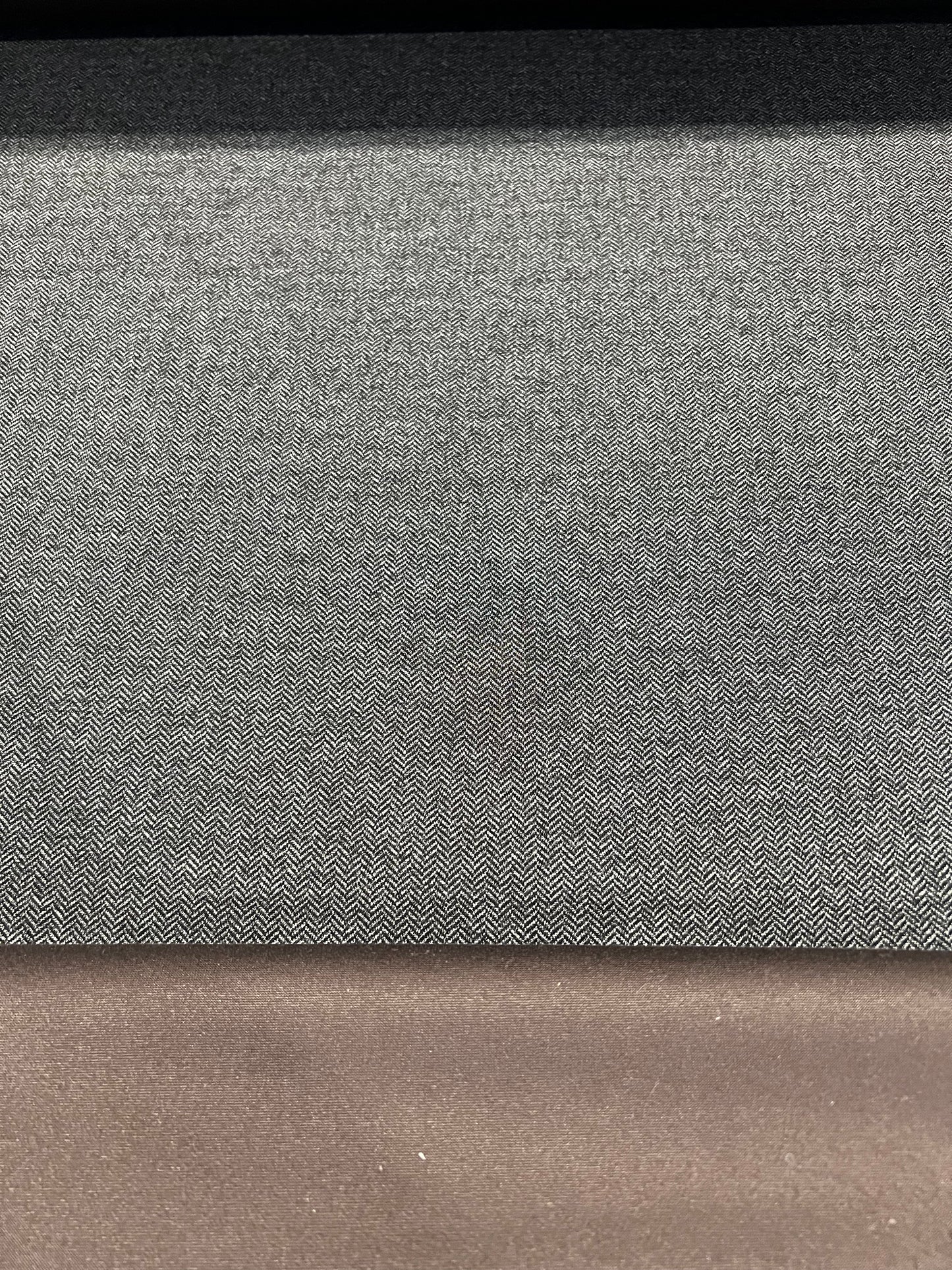 Flip side 053 tweed design double face brown