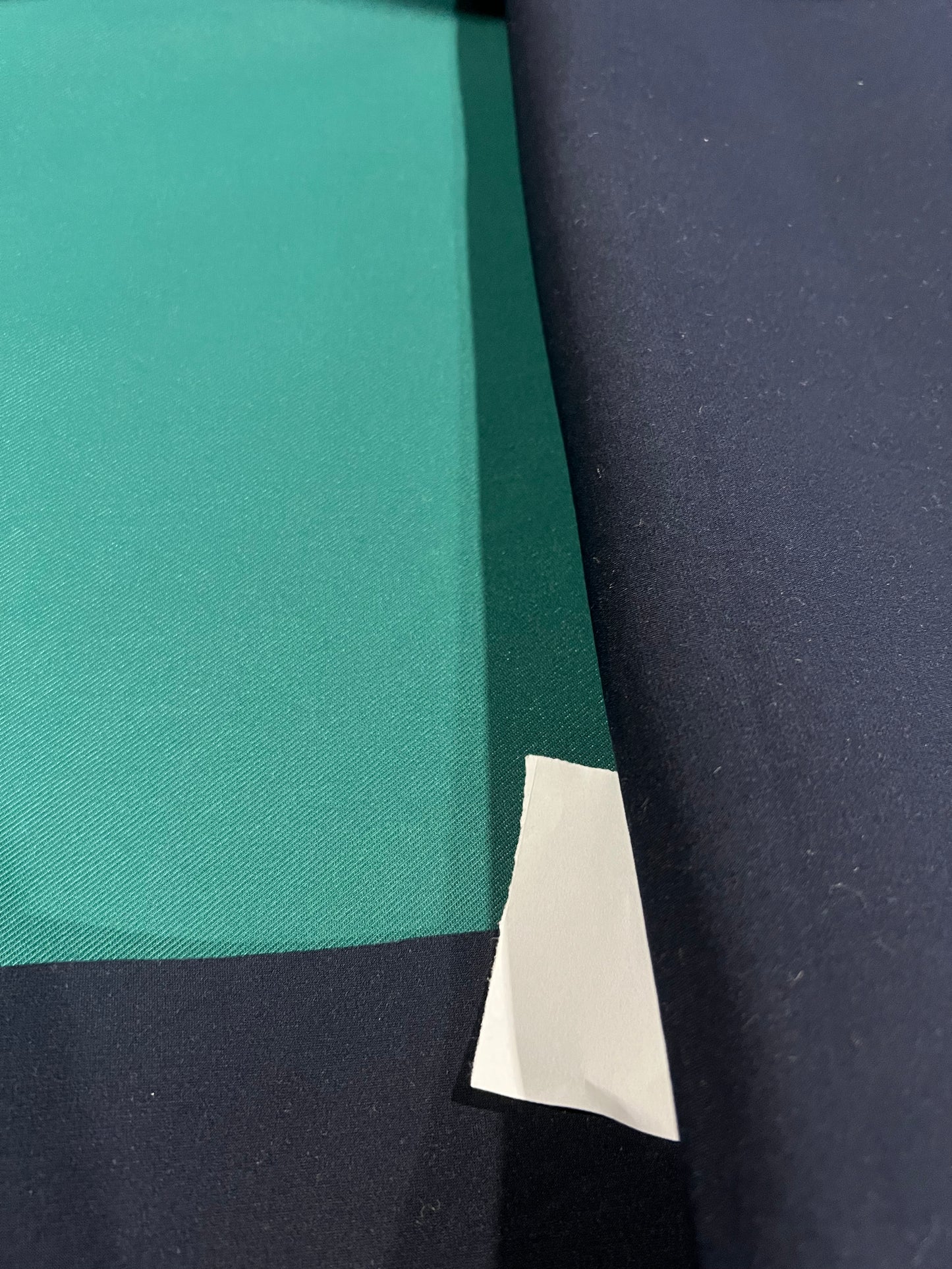 Flip side 055 emerald double face jersey navy
