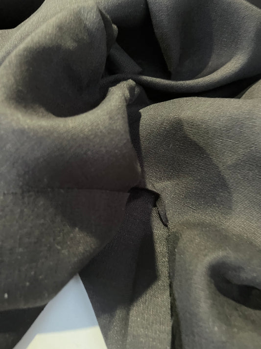 AXELLE 003 heavy 100% linen black