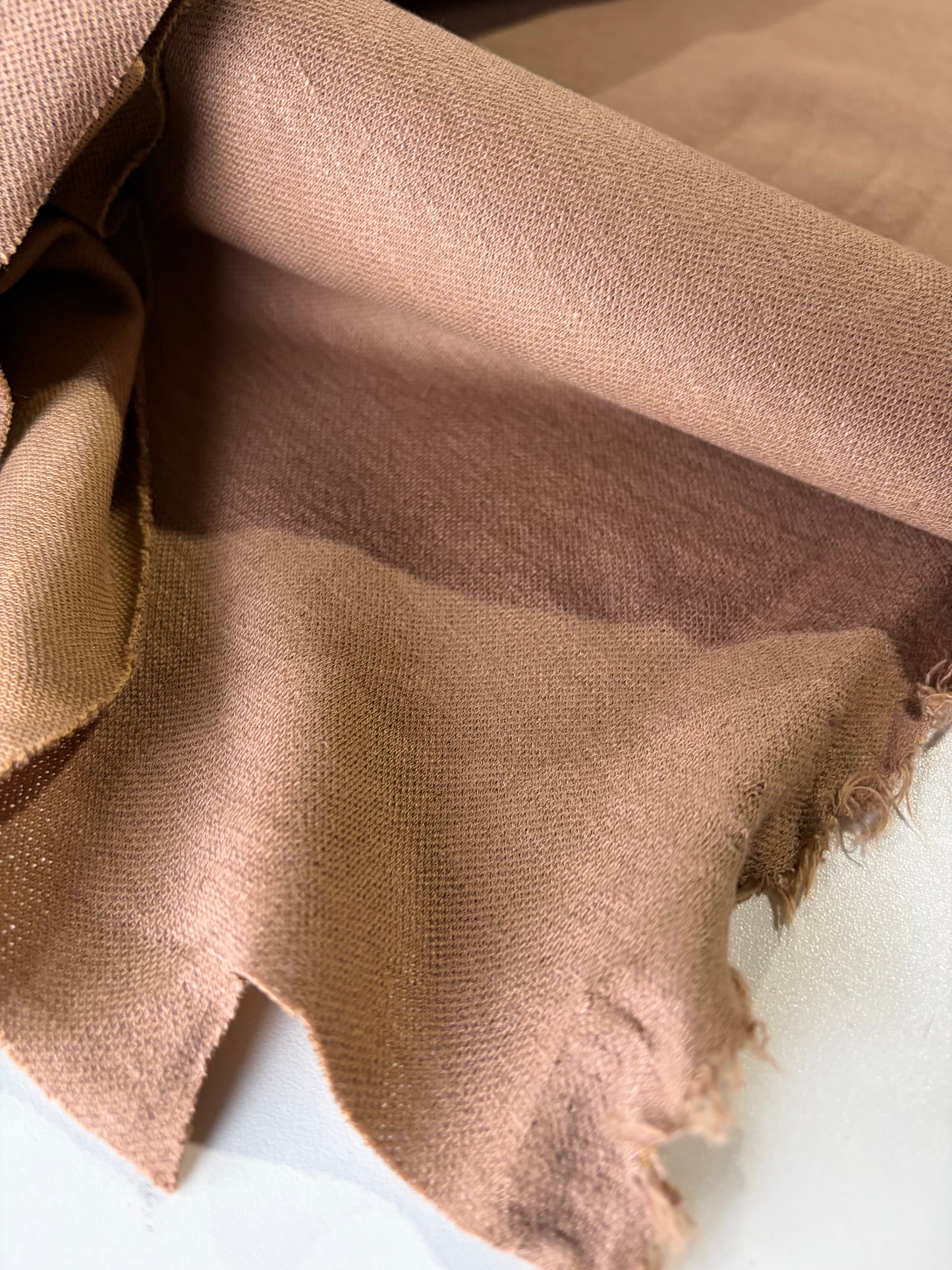 LC STAN 007 heavy cotton jersey camel