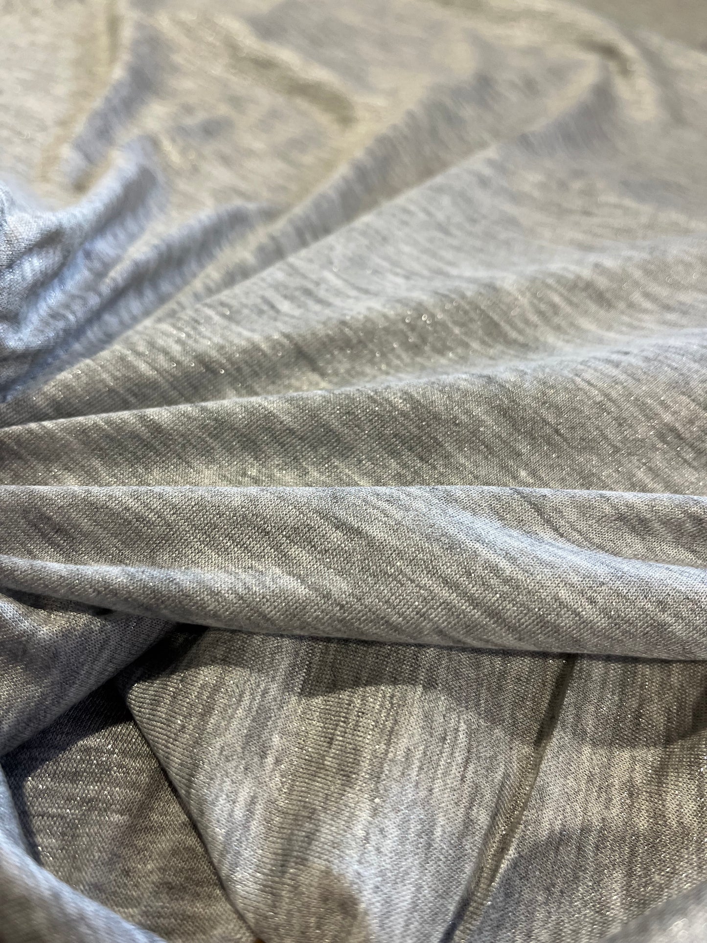 Jeremy 010 jersey viscose grey with silver coating