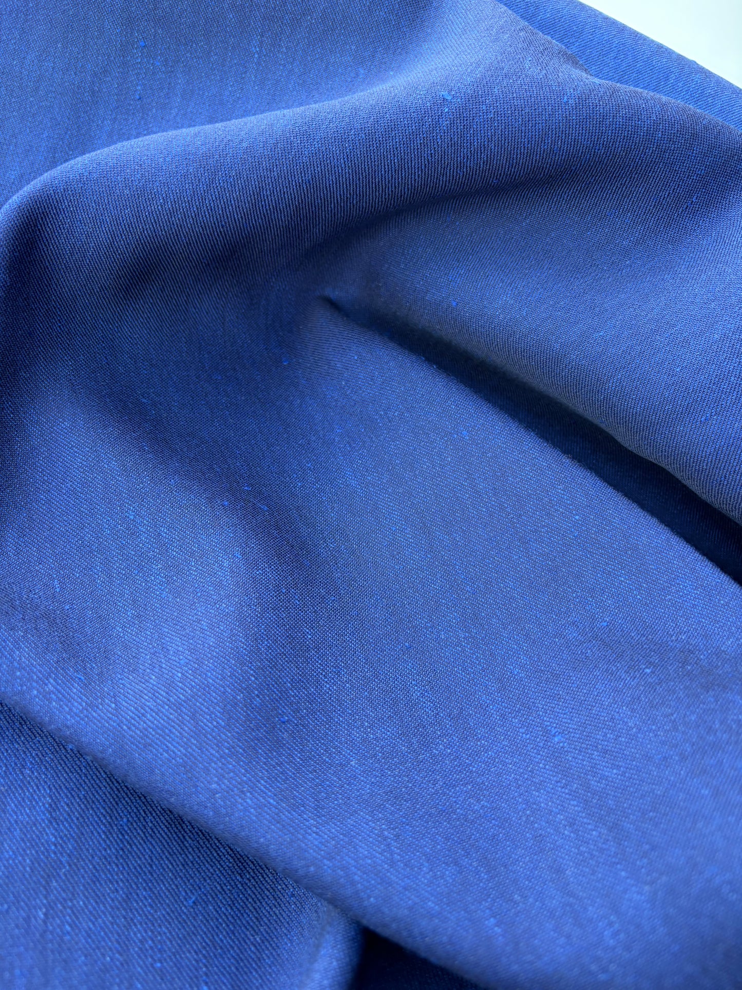 BART 040 cobalt blue colourwoven stretch linen
