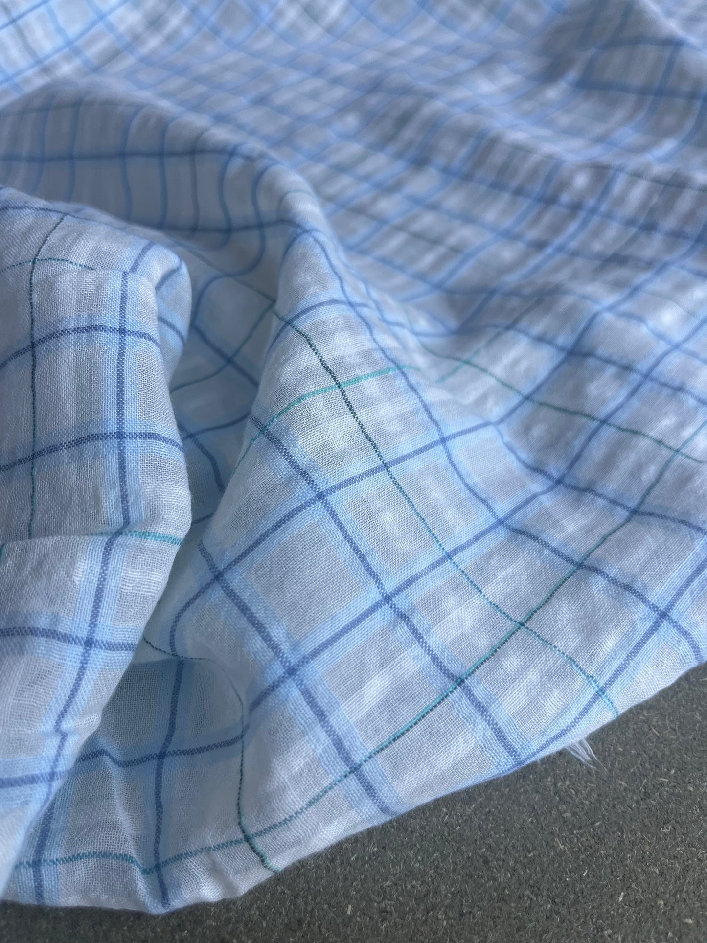 RW 025 light cotton woven check
