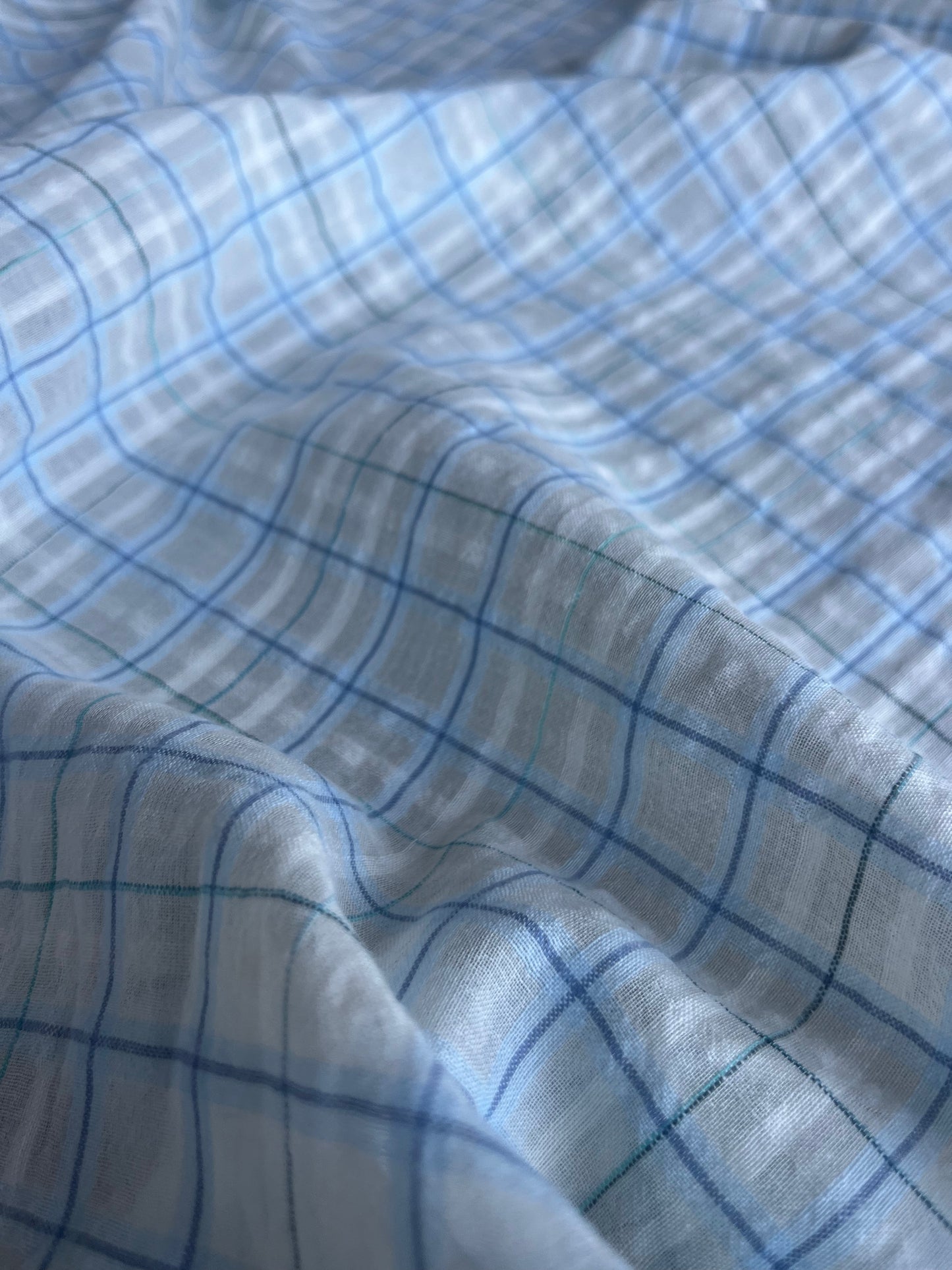 RW 025 light cotton woven check