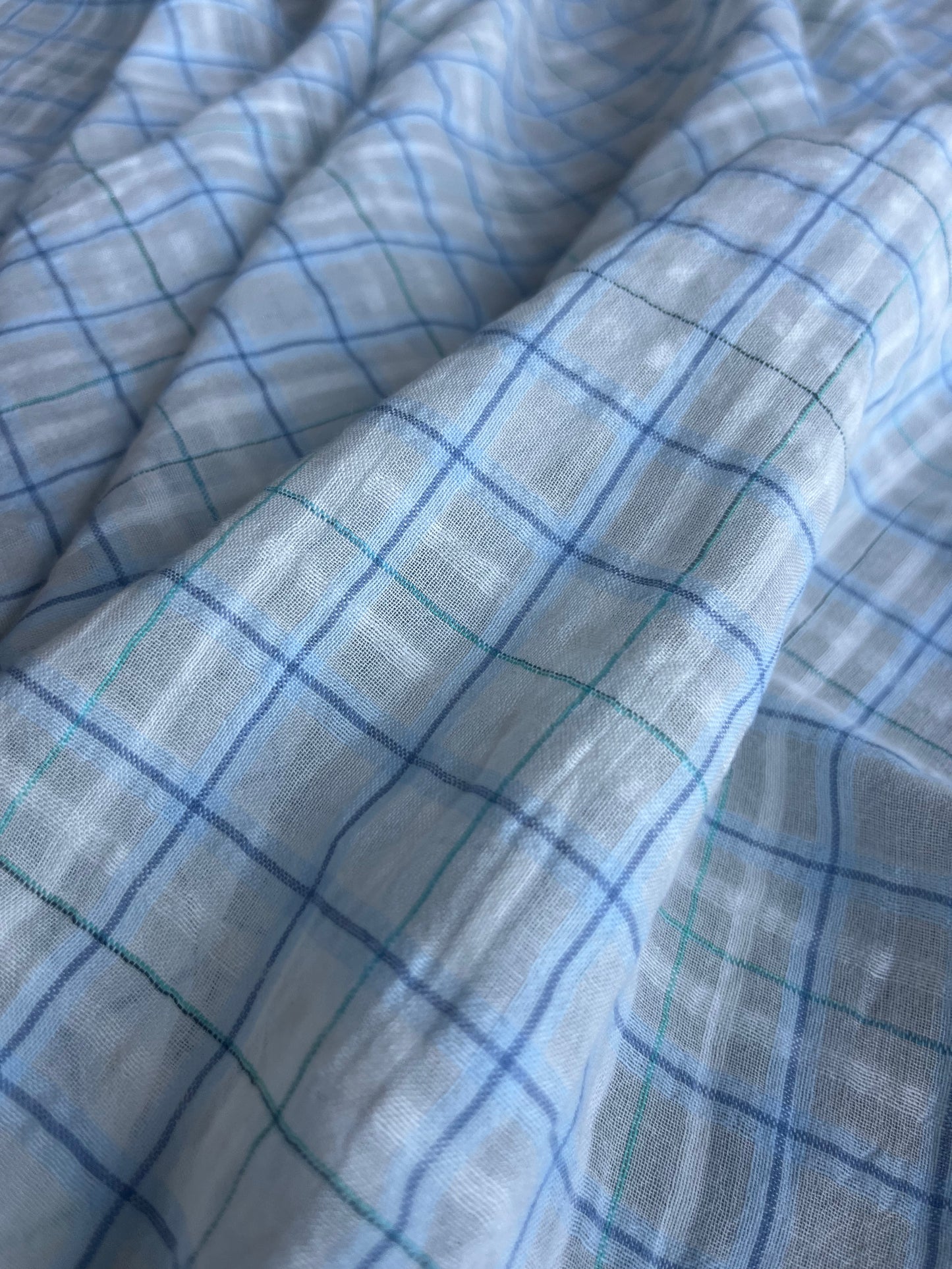 RW 025 light cotton woven check