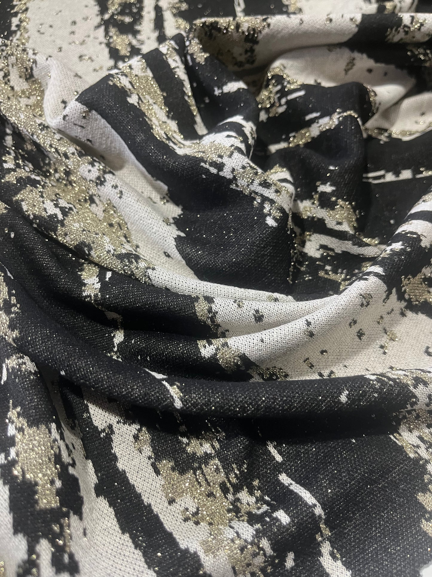 PORTIA 001 jersey jacquard with lurex