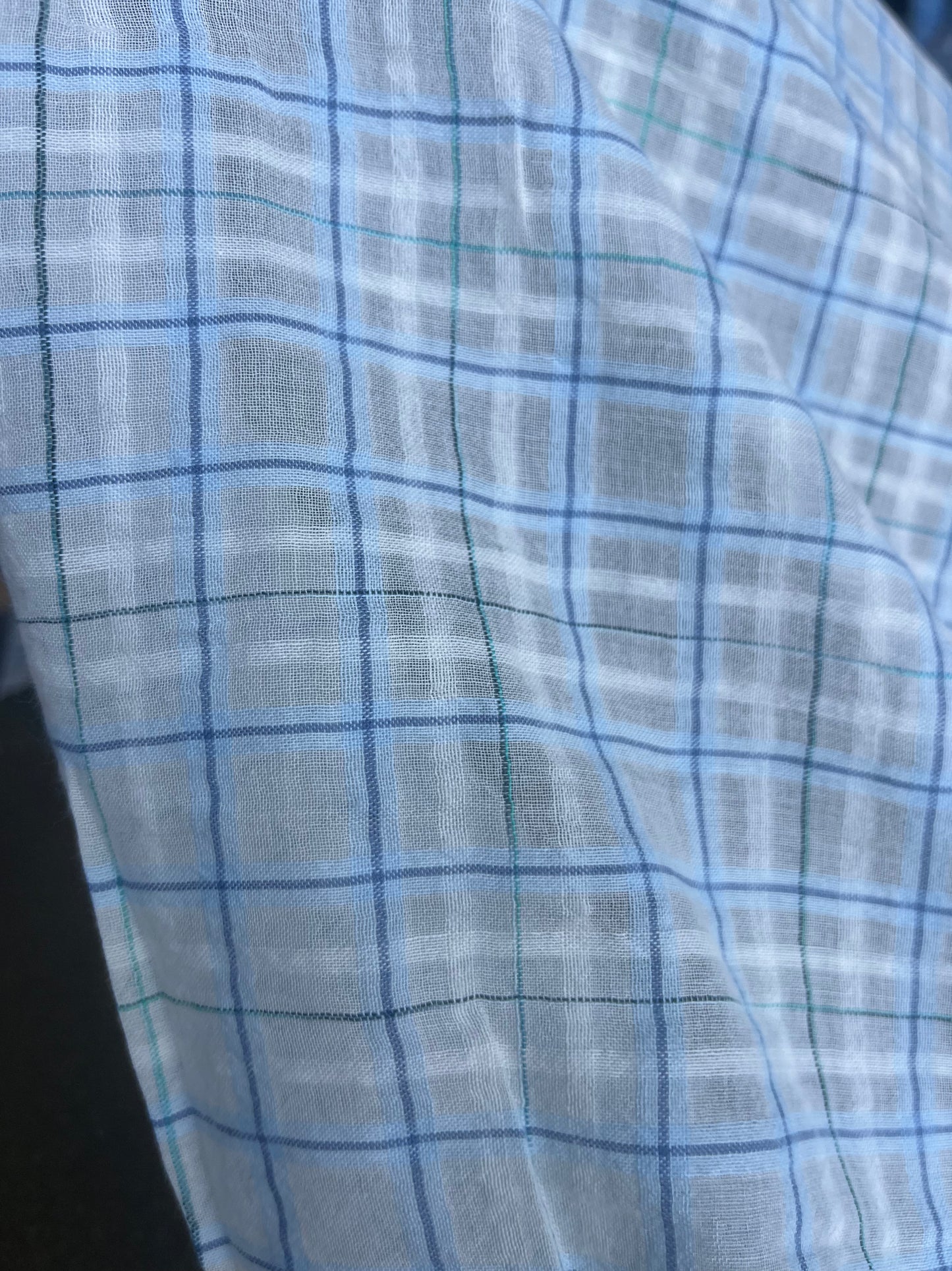 RW 025 light cotton woven check