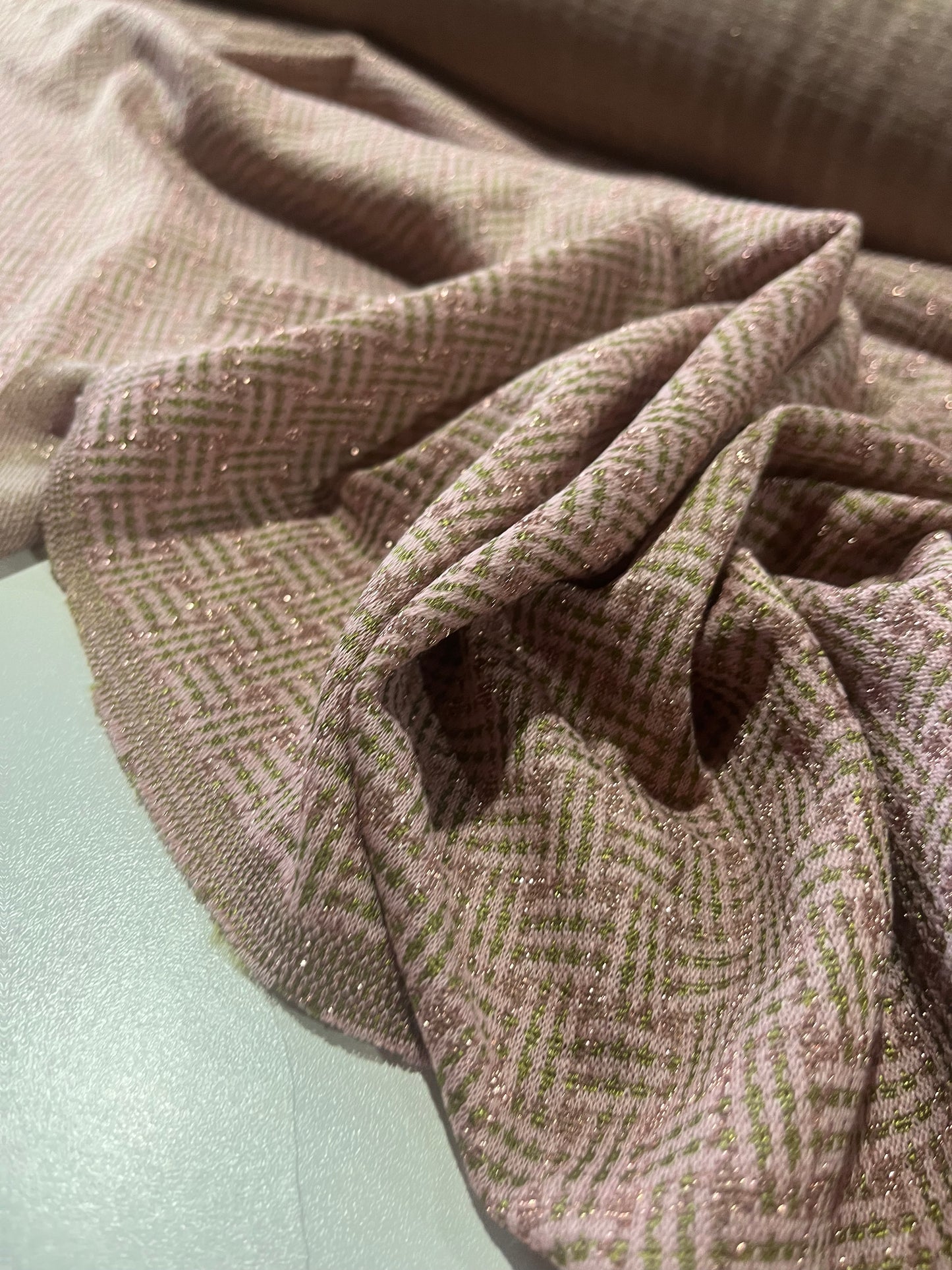 PORTIA 002 jersey jacquard with lurex