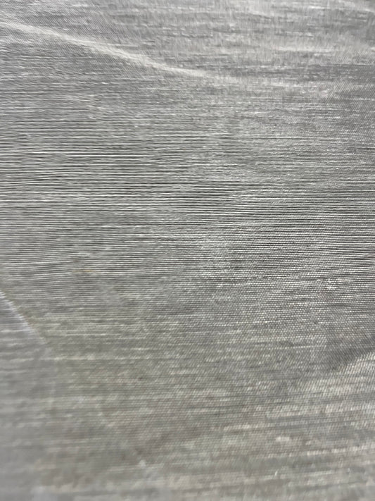 AXELLE 007 linen organza with metal yarns