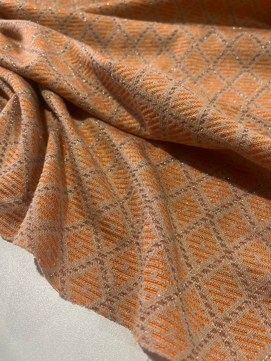 PORTIA 007 jersey jacquard with lurex