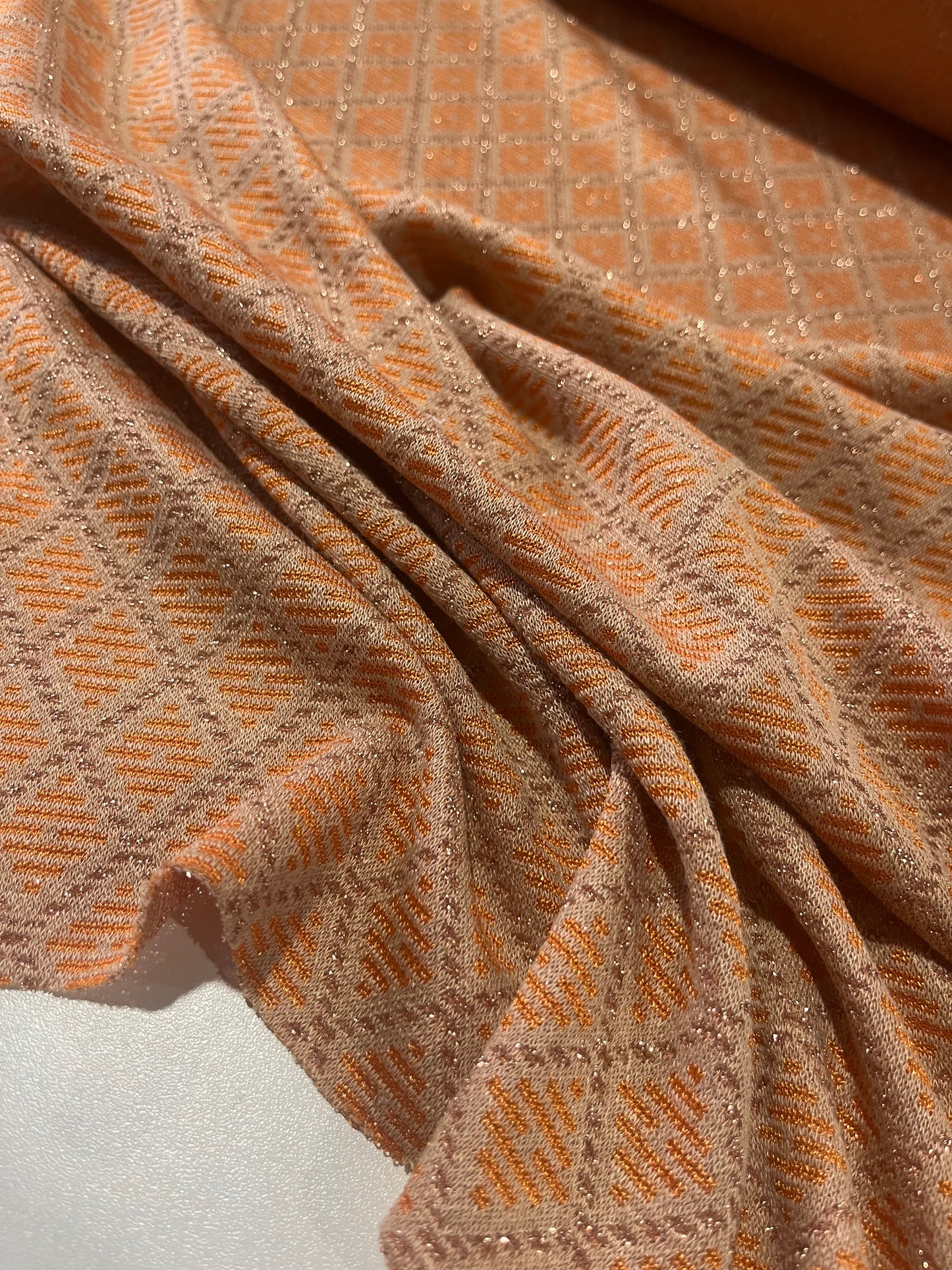 PORTIA 007 jersey jacquard with lurex