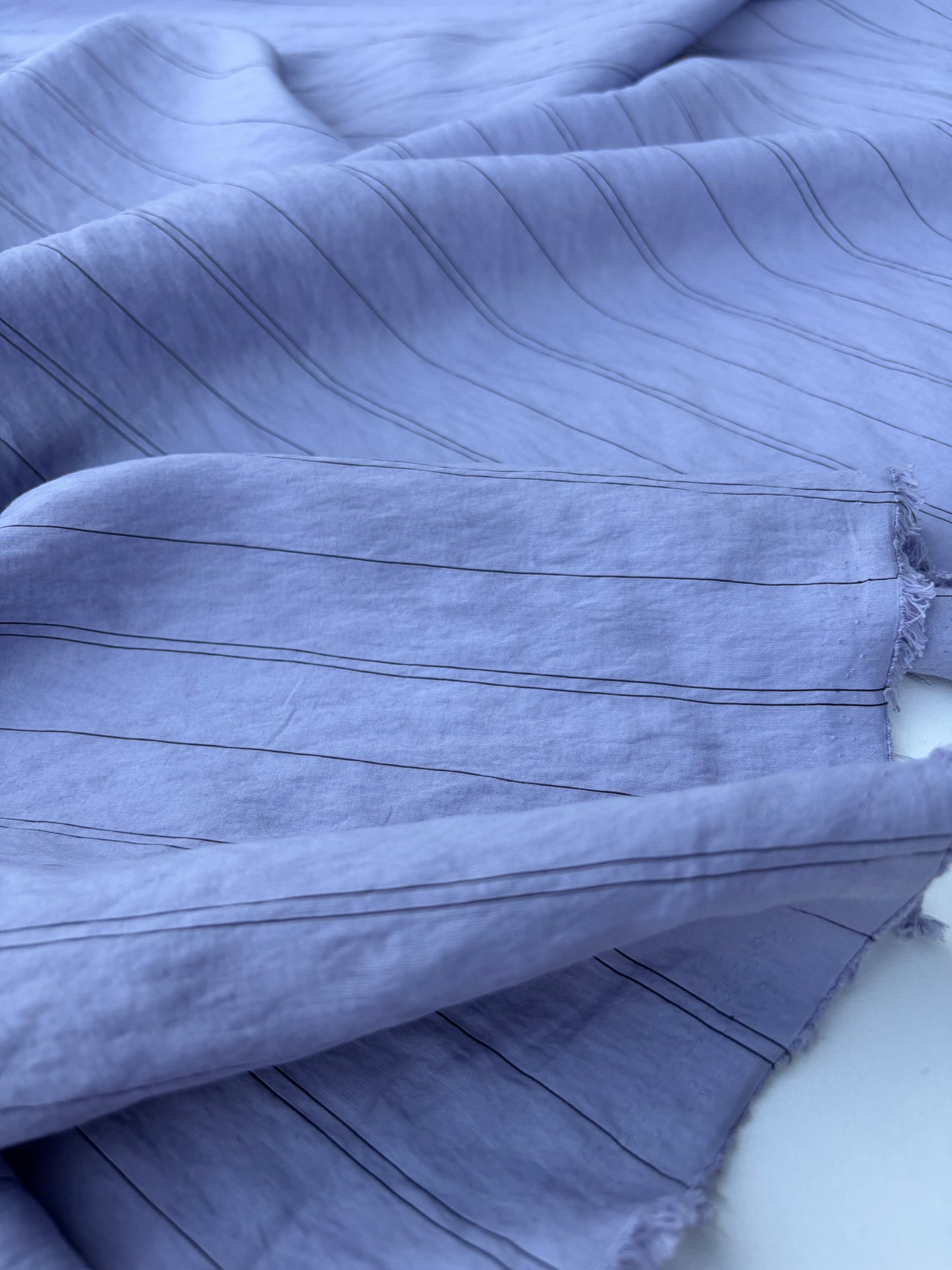 BART 048 dusty lilac cupro stripes