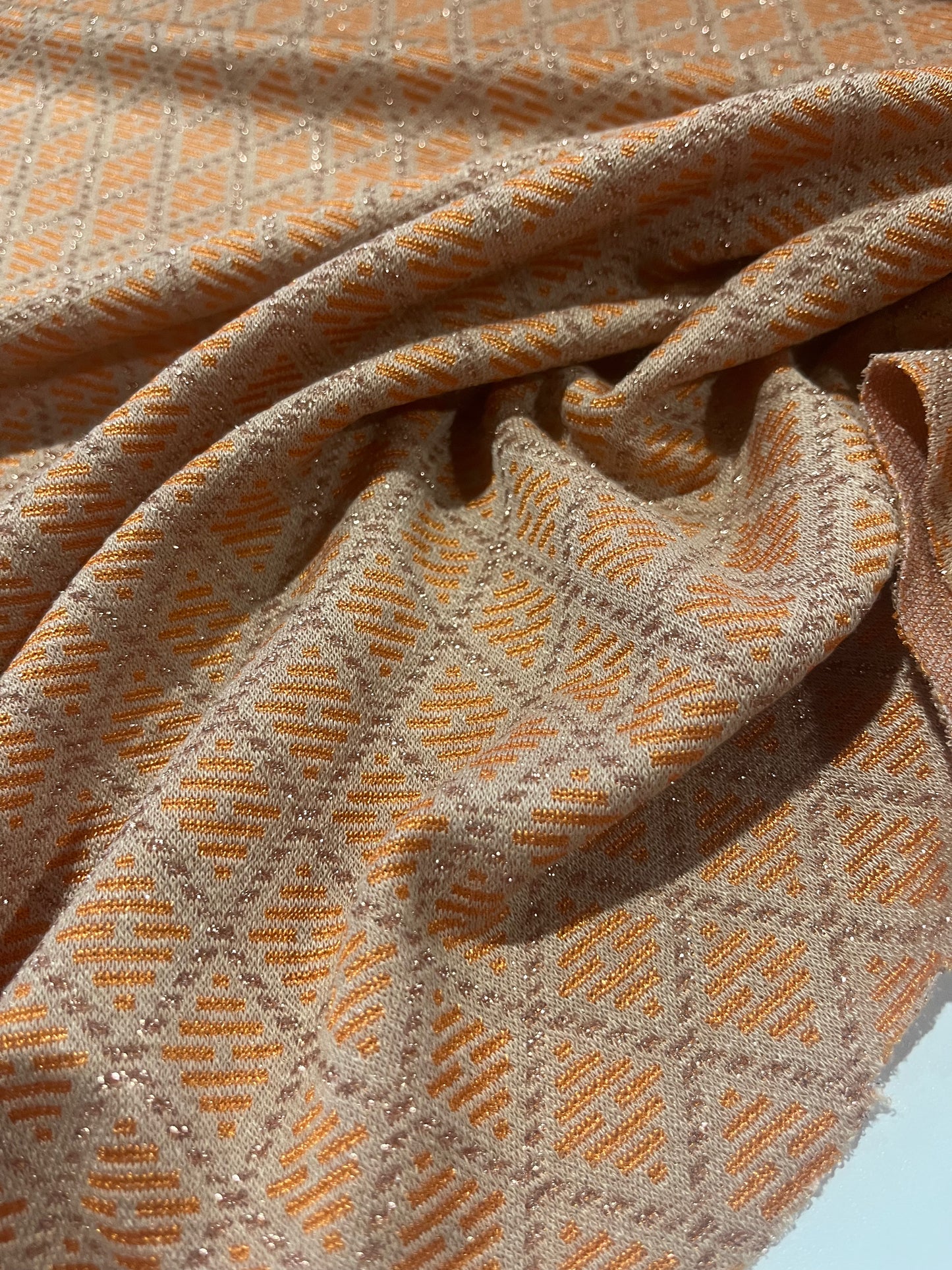 PORTIA 007 jersey jacquard with lurex