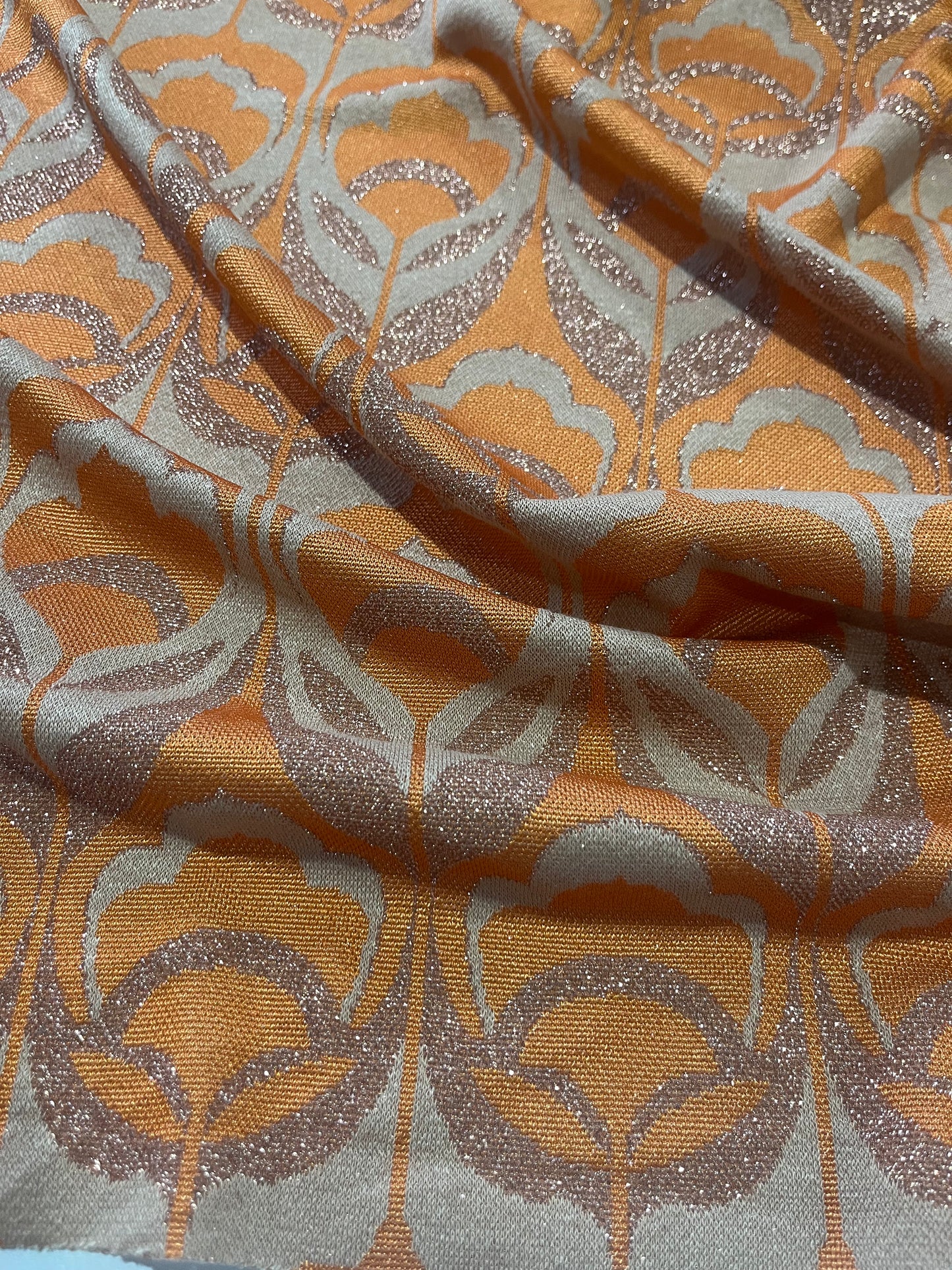 PORTIA 008 jersey jacquard with lurex