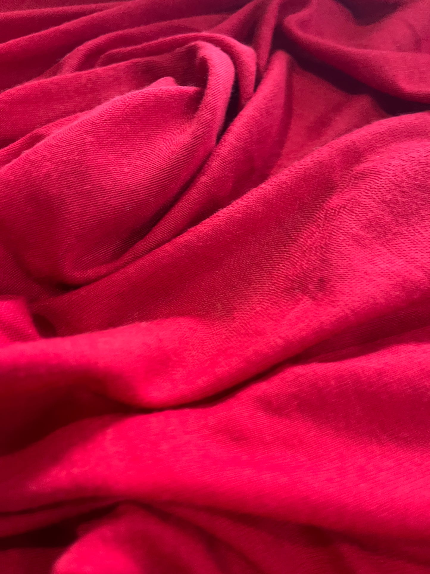 SUNDAY 53 tricot poly/viscose bright red