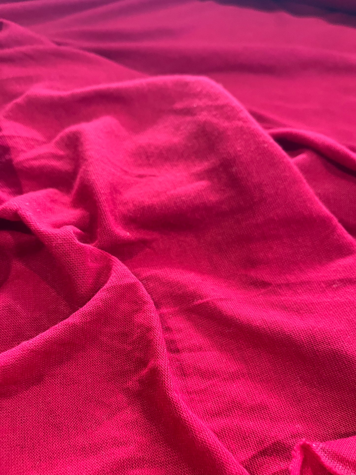 SUNDAY 53 tricot poly/viscose bright red