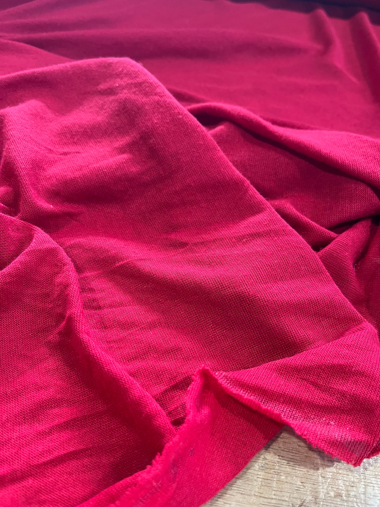 SUNDAY 53 tricot poly/viscose bright red